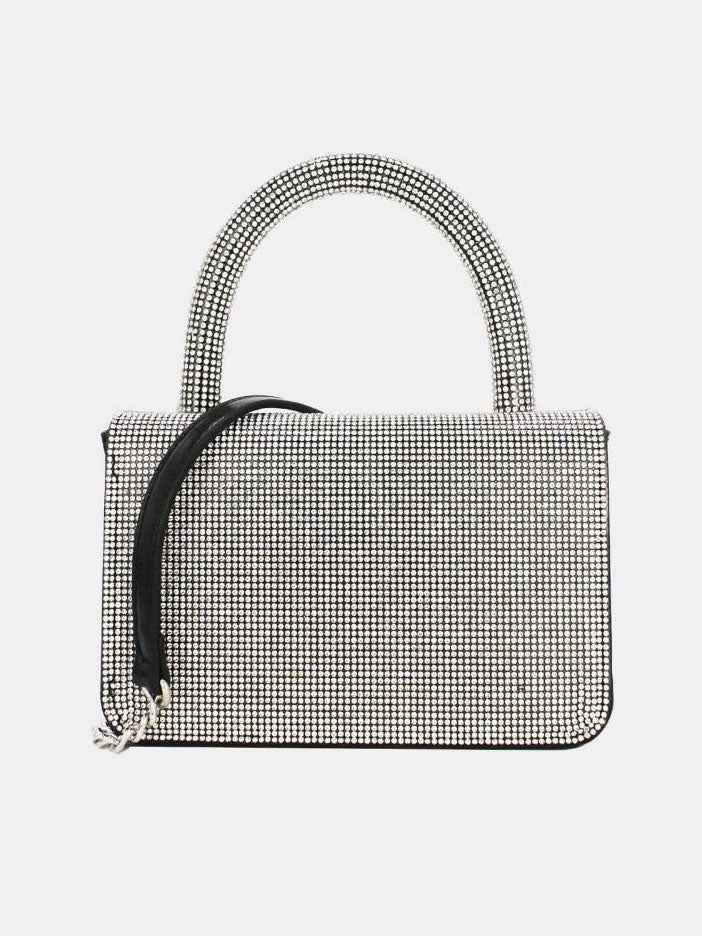 Milou - Liten handväska med dekor i konstläder