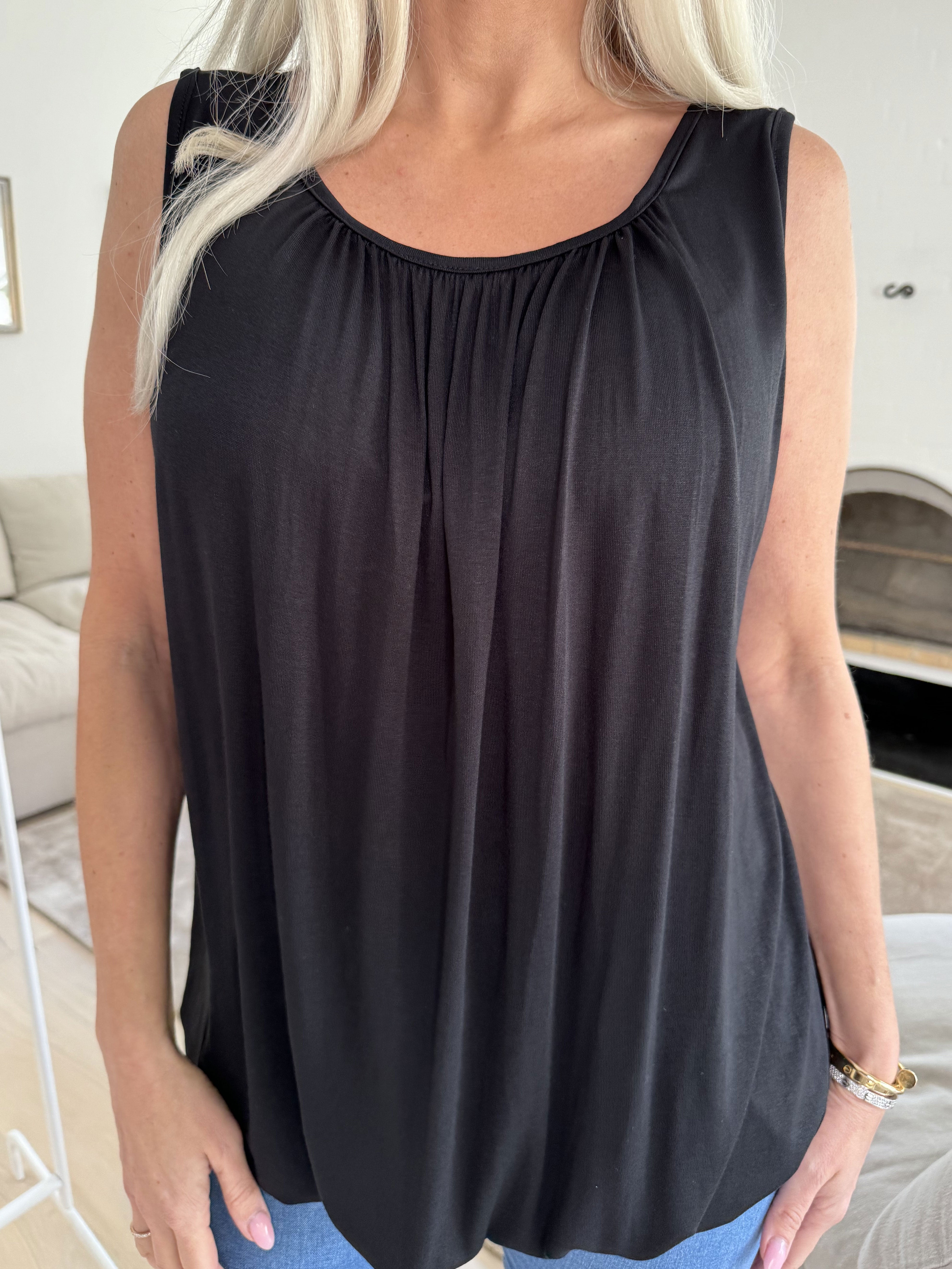 Miracle top - Basisk topp med resår i nederkanten (bestseller)