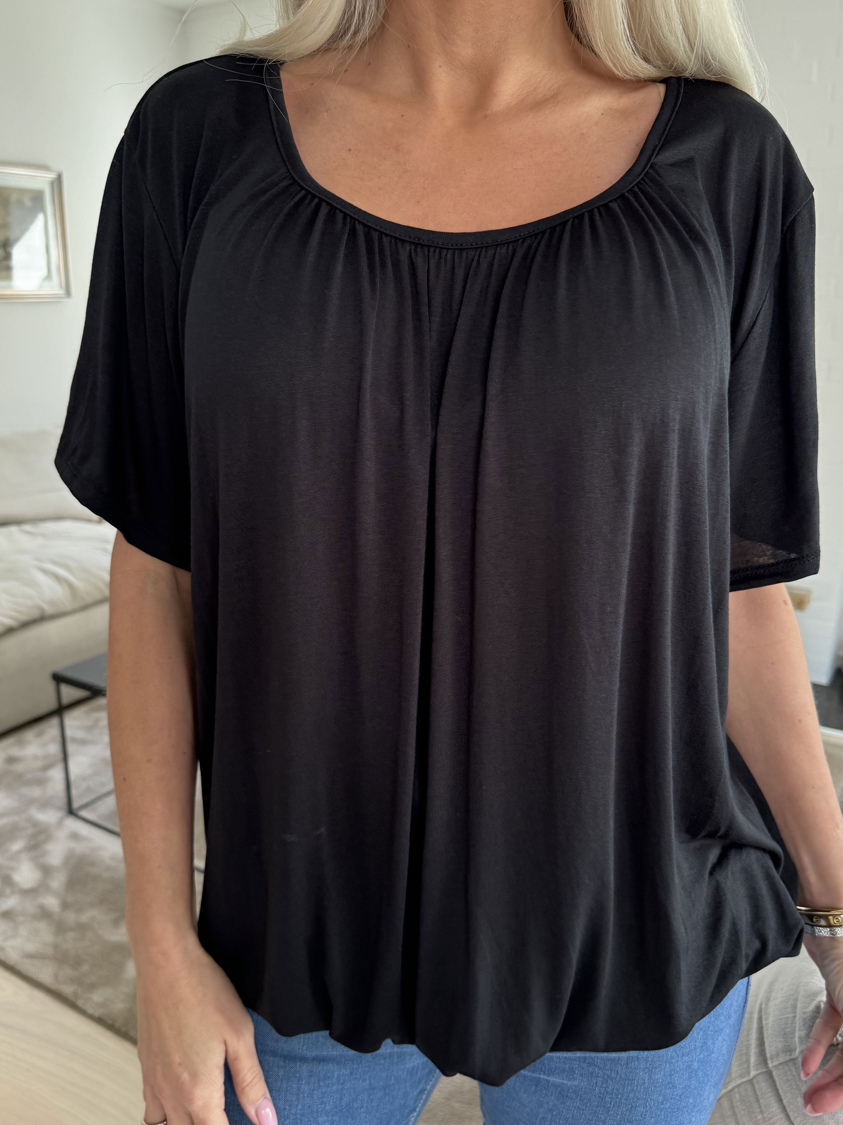 Miracle t-shirt - Bas t-shirt med resår i nederkanten