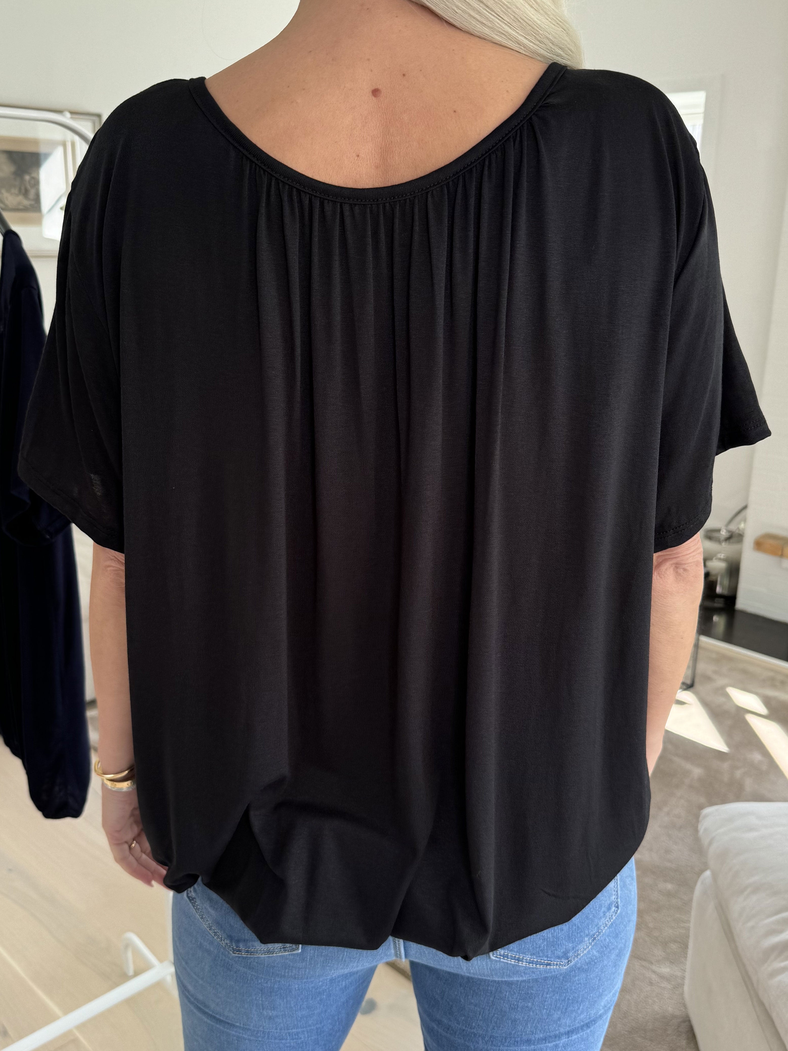 Miracle t-shirt - Bas t-shirt med resår i nederkanten