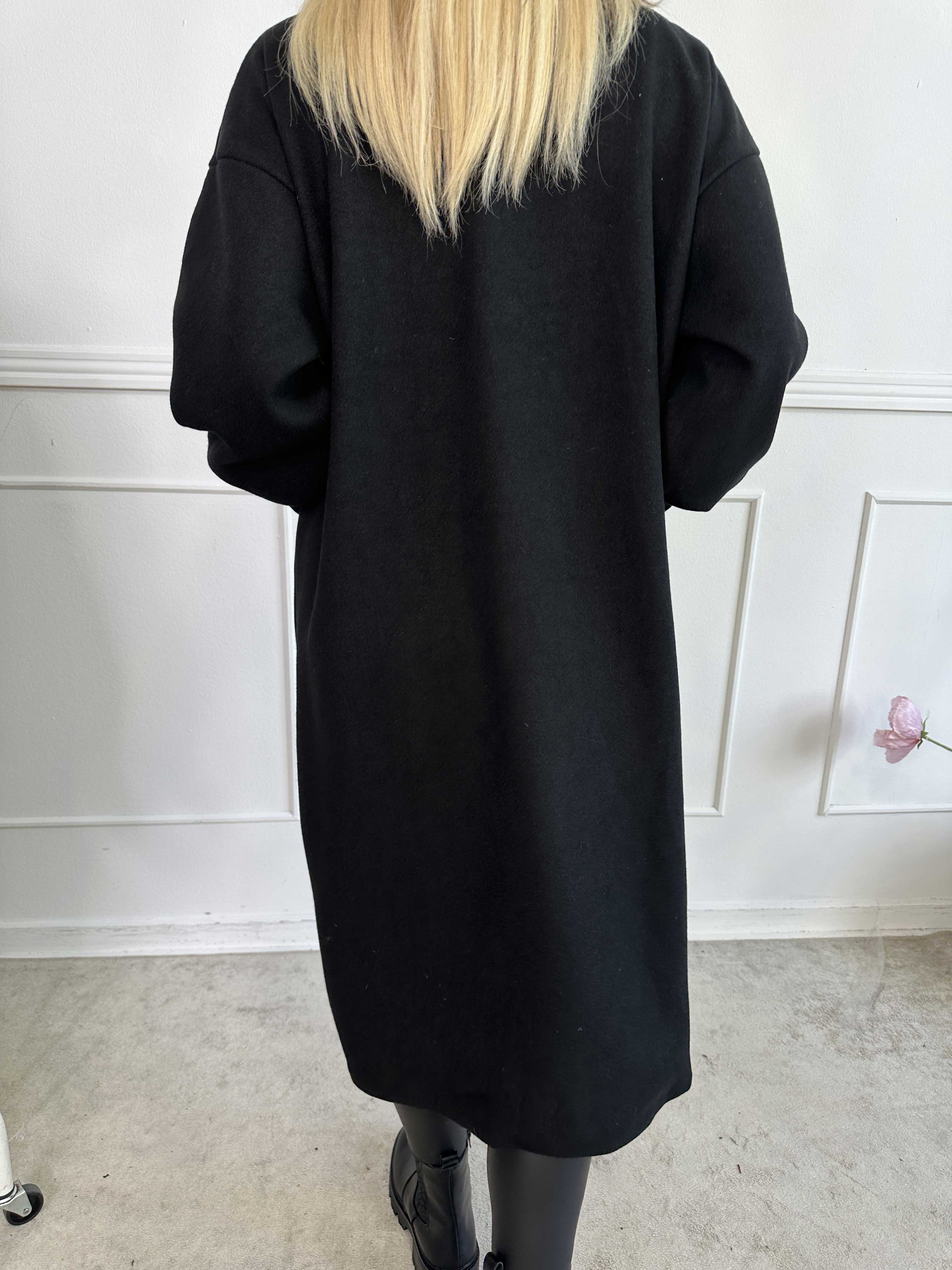 Nitas - Övergångsjacka med stickad del på ärmen