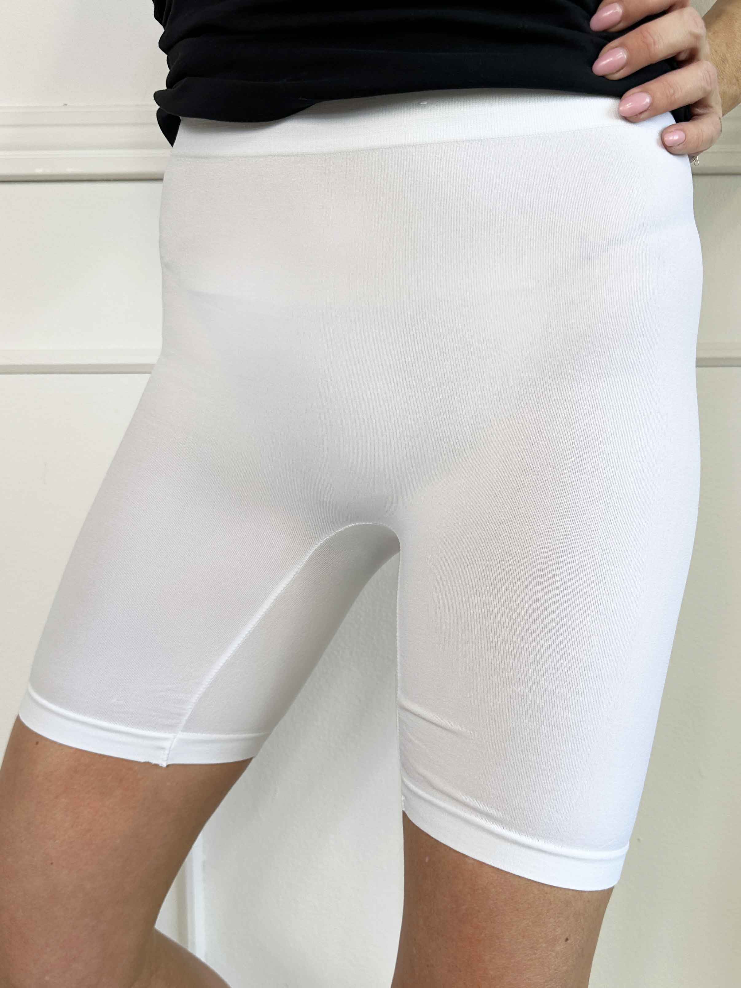 Nora - Cykelshorts med resår i shape up-stil