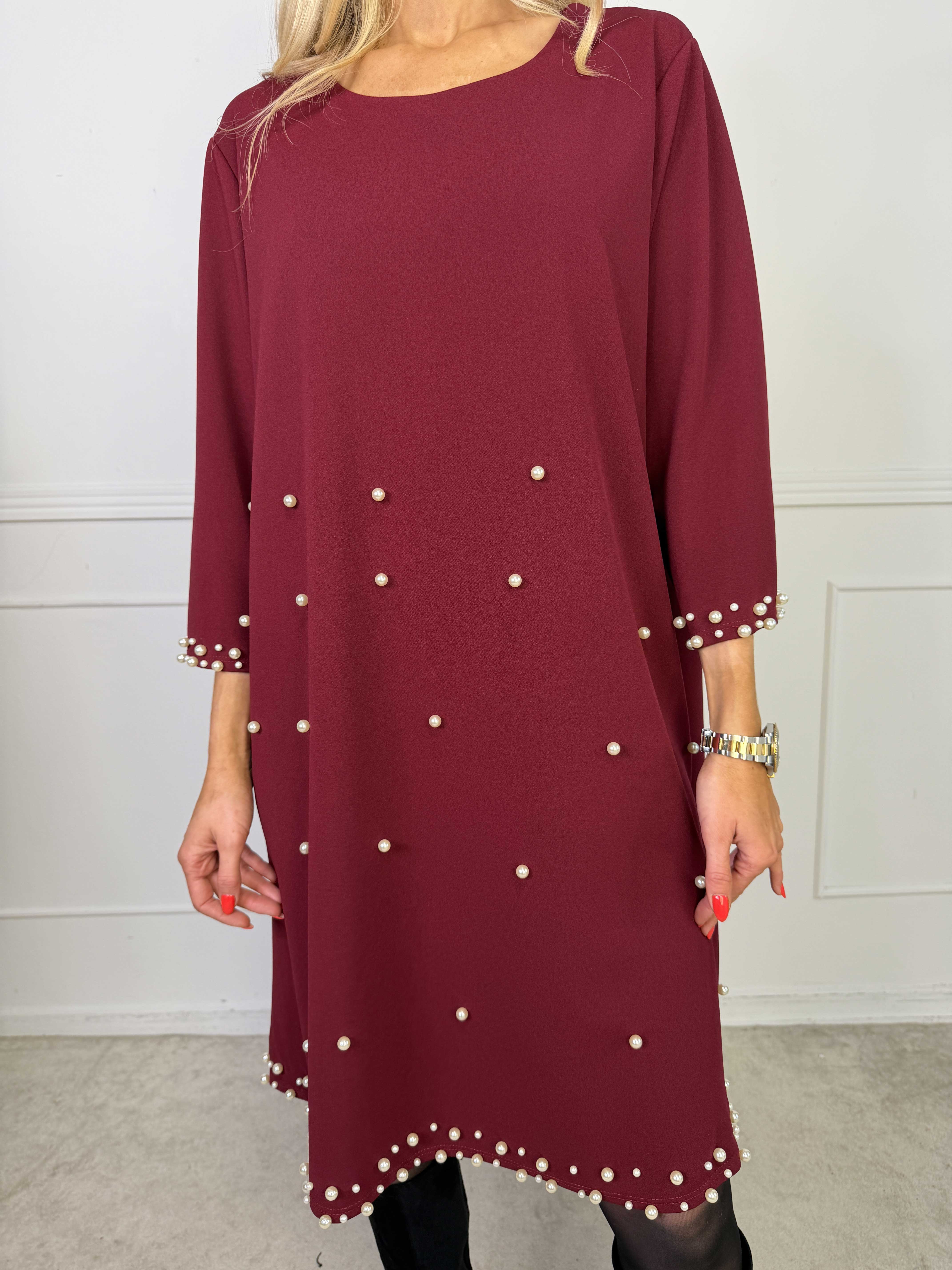 Obi - Klassisk kjole med fine perler