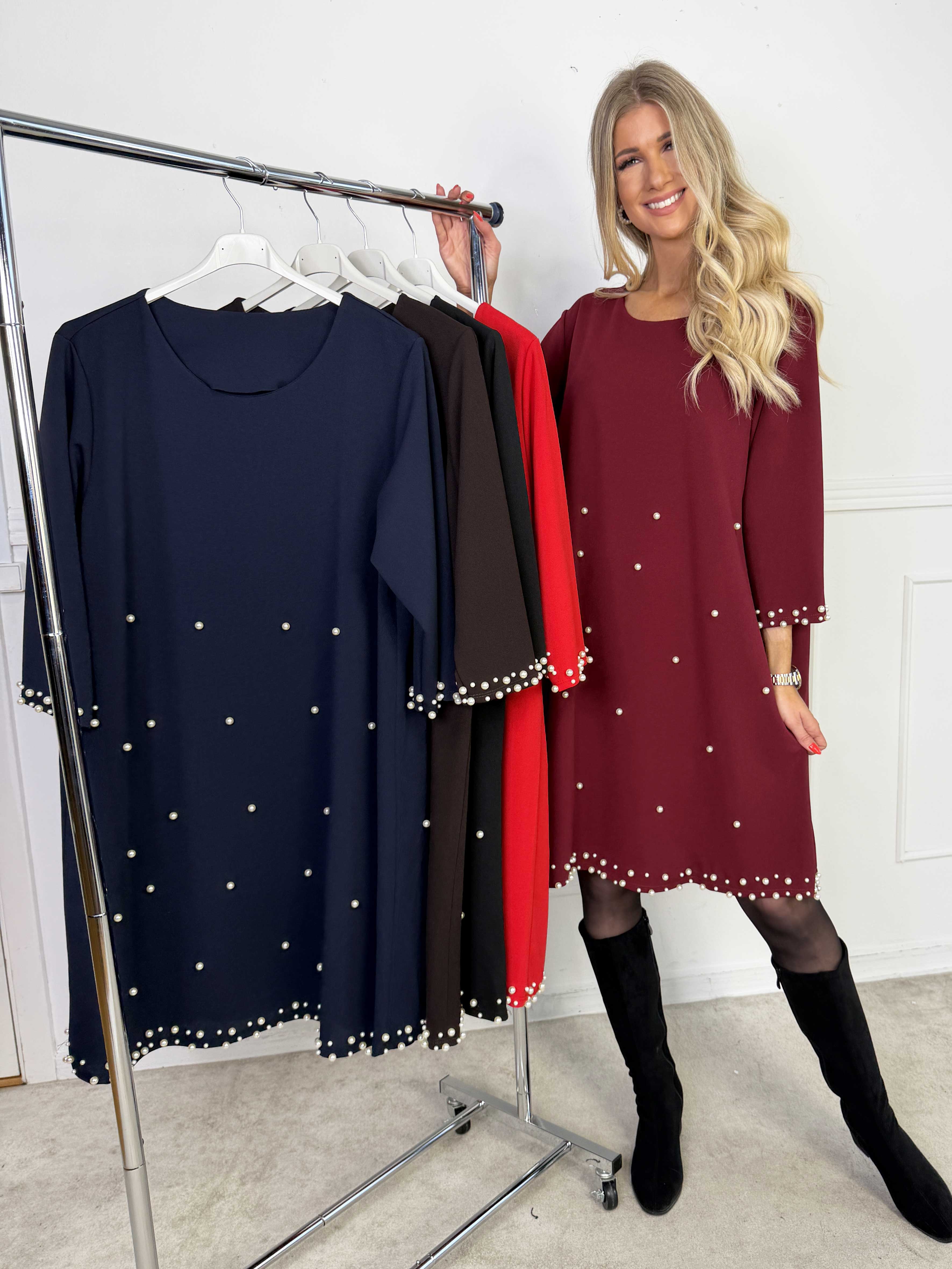 Obi - Klassisk kjole med fine perler