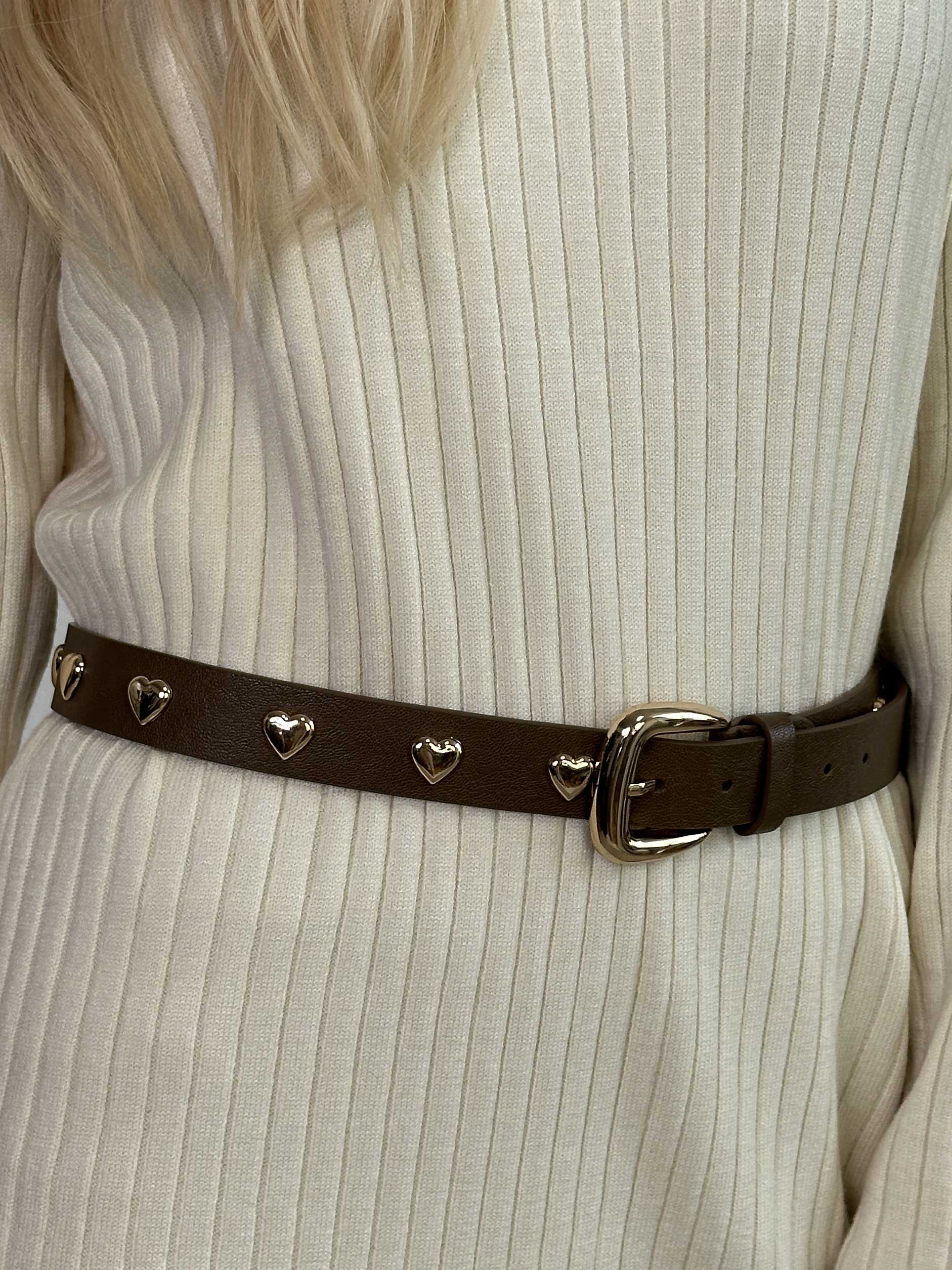 Onisa - Bälte med guldhjärtan