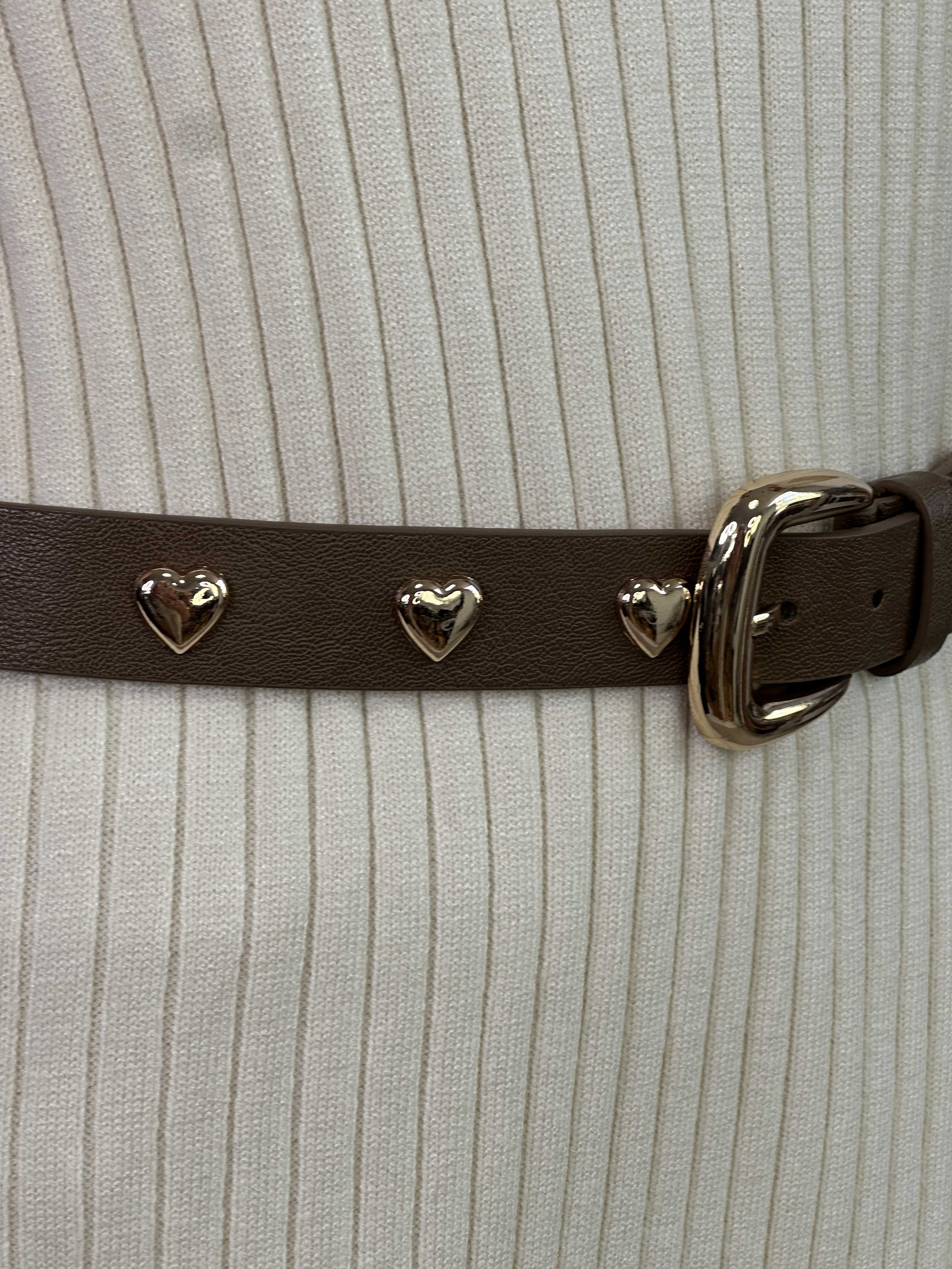 Onisa - Bälte med guldhjärtan