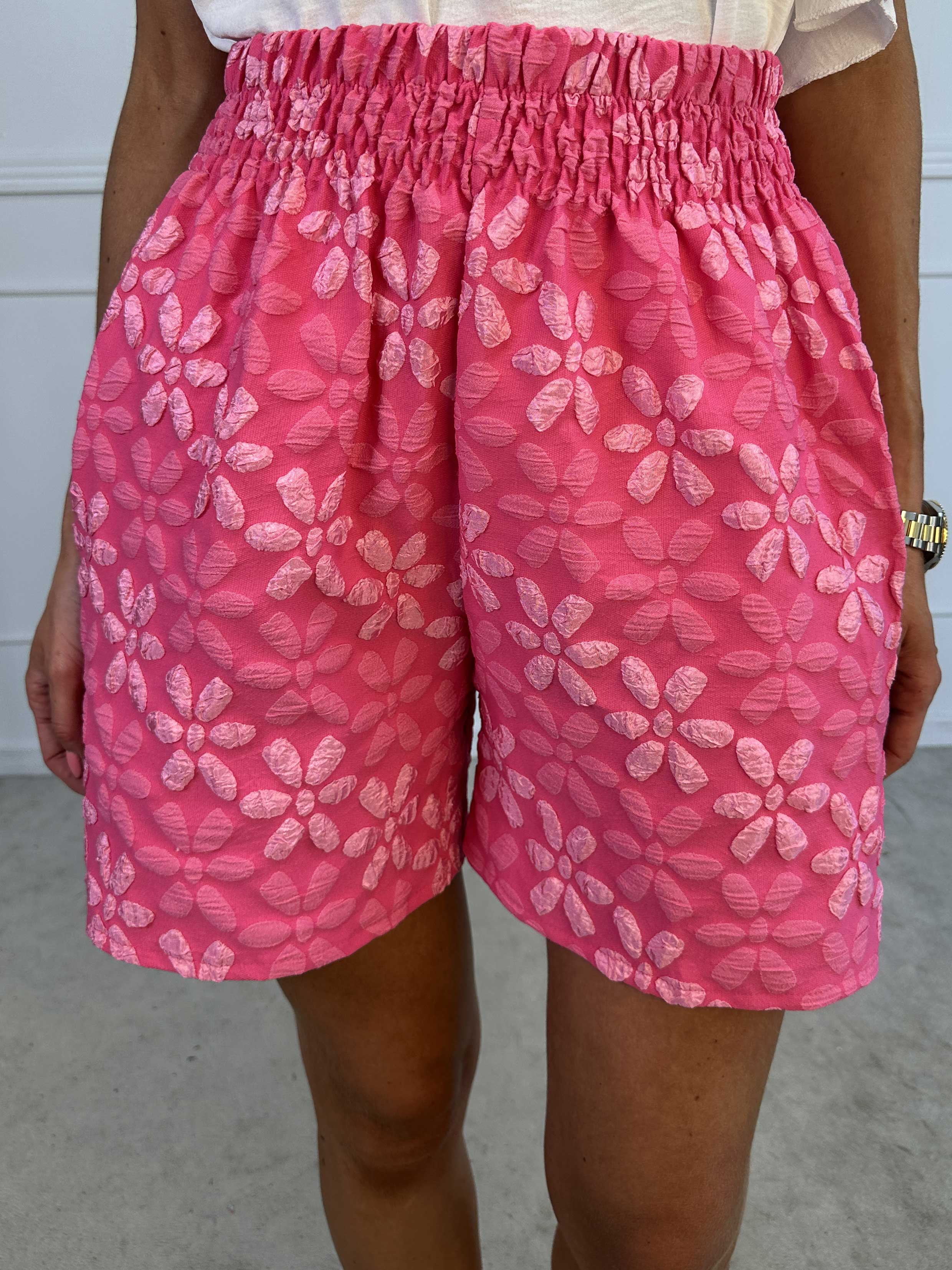 Pams Bloom Shorts - Söta shorts med blomstermotiv
