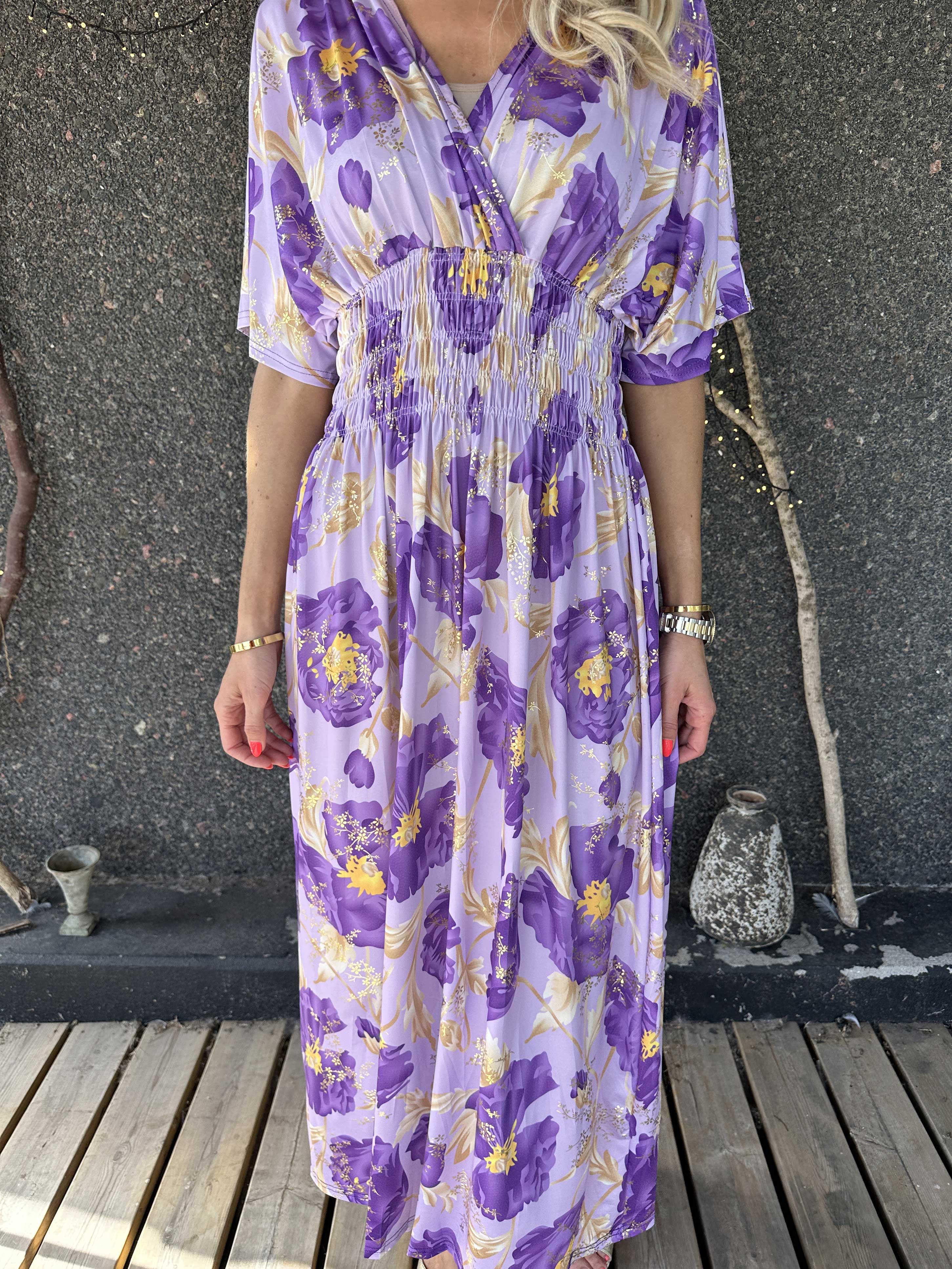 Pams Botanic - Stretchig blommig klänning