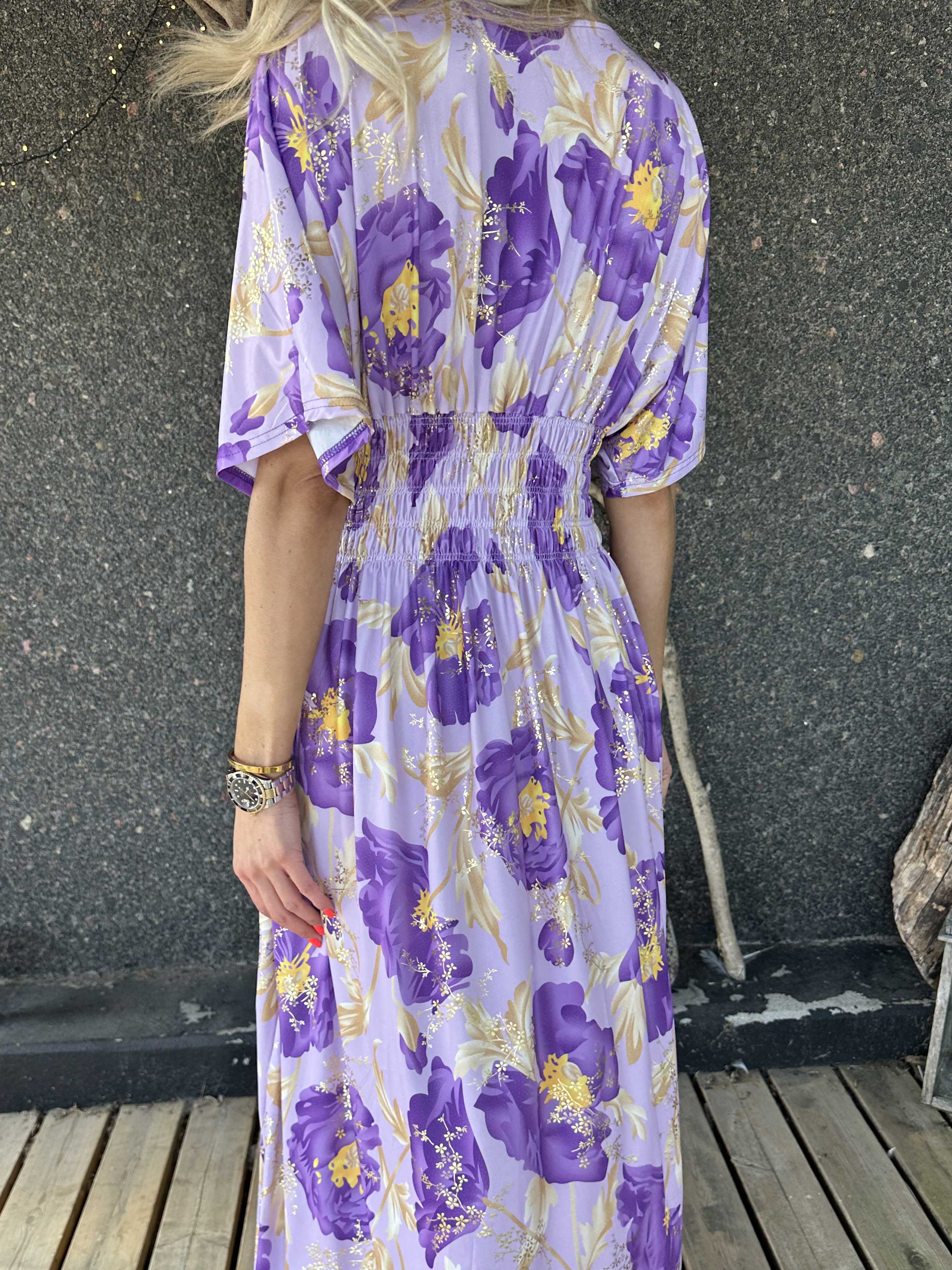 Pams Botanic - Stretchig blommig klänning