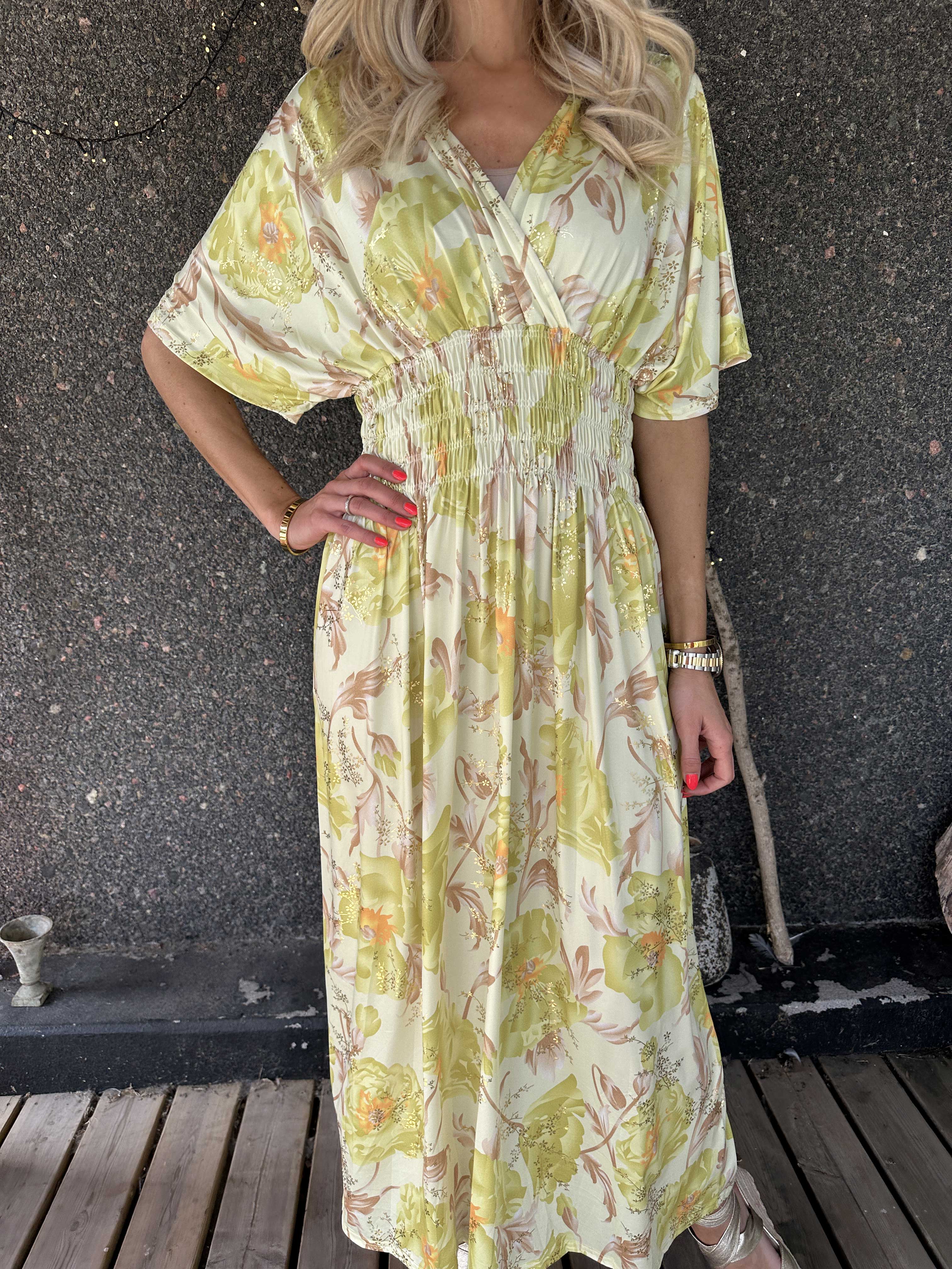 Pams Botanic - Stretchig blommig klänning