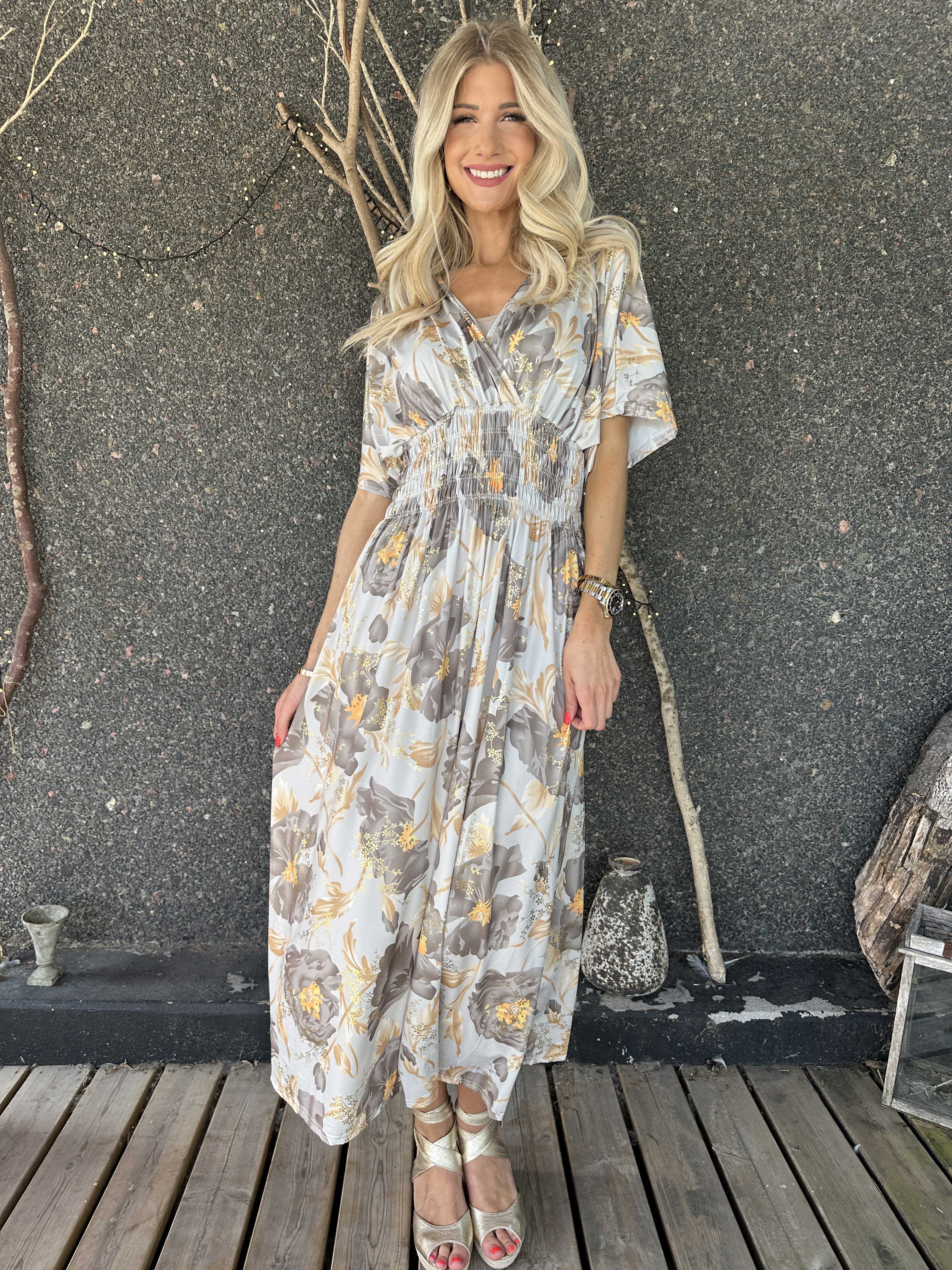 Pams Botanic - Stretchig blommig klänning