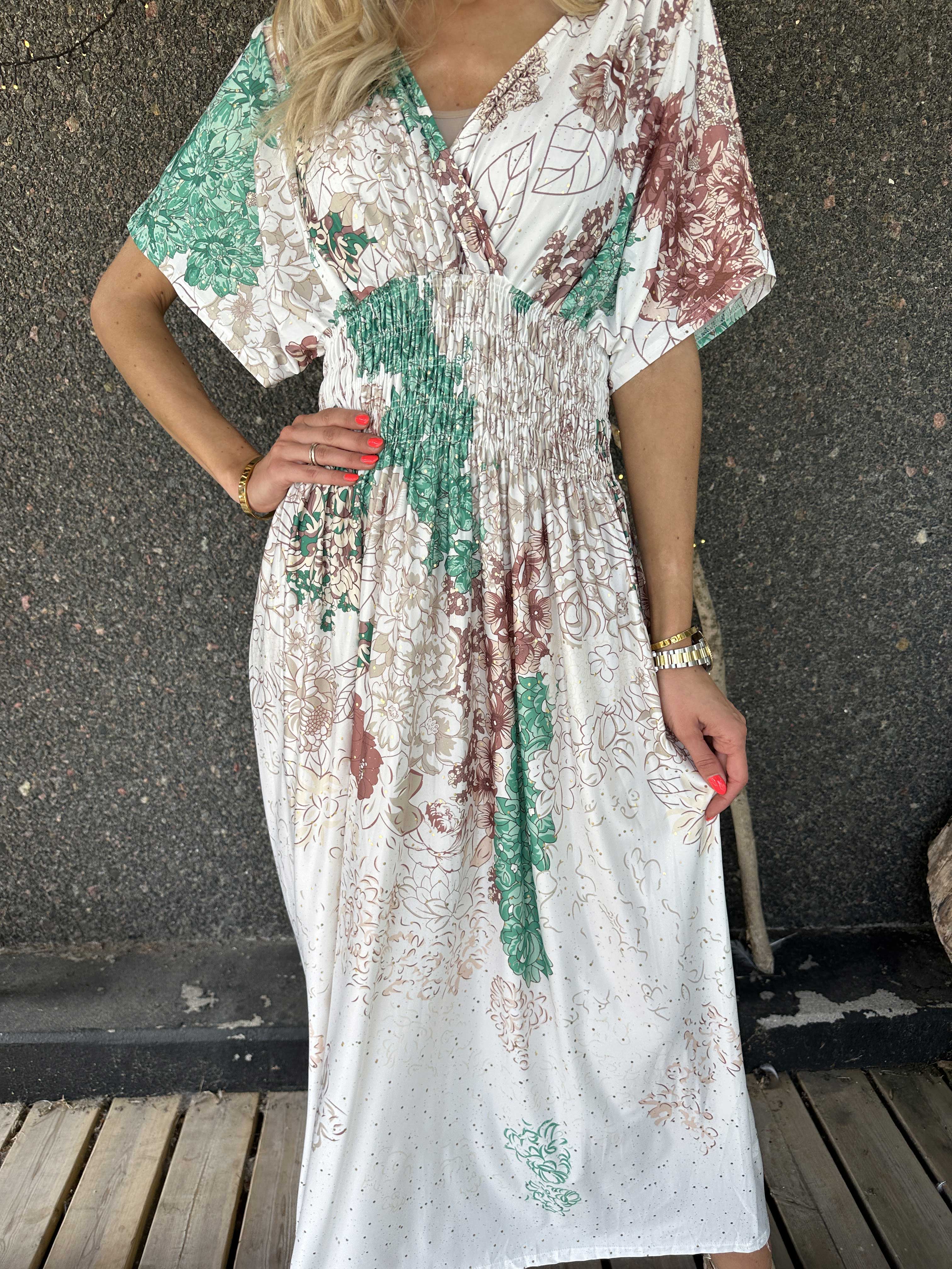 Pams Coachella - Stretchig klänning med färgat mönster