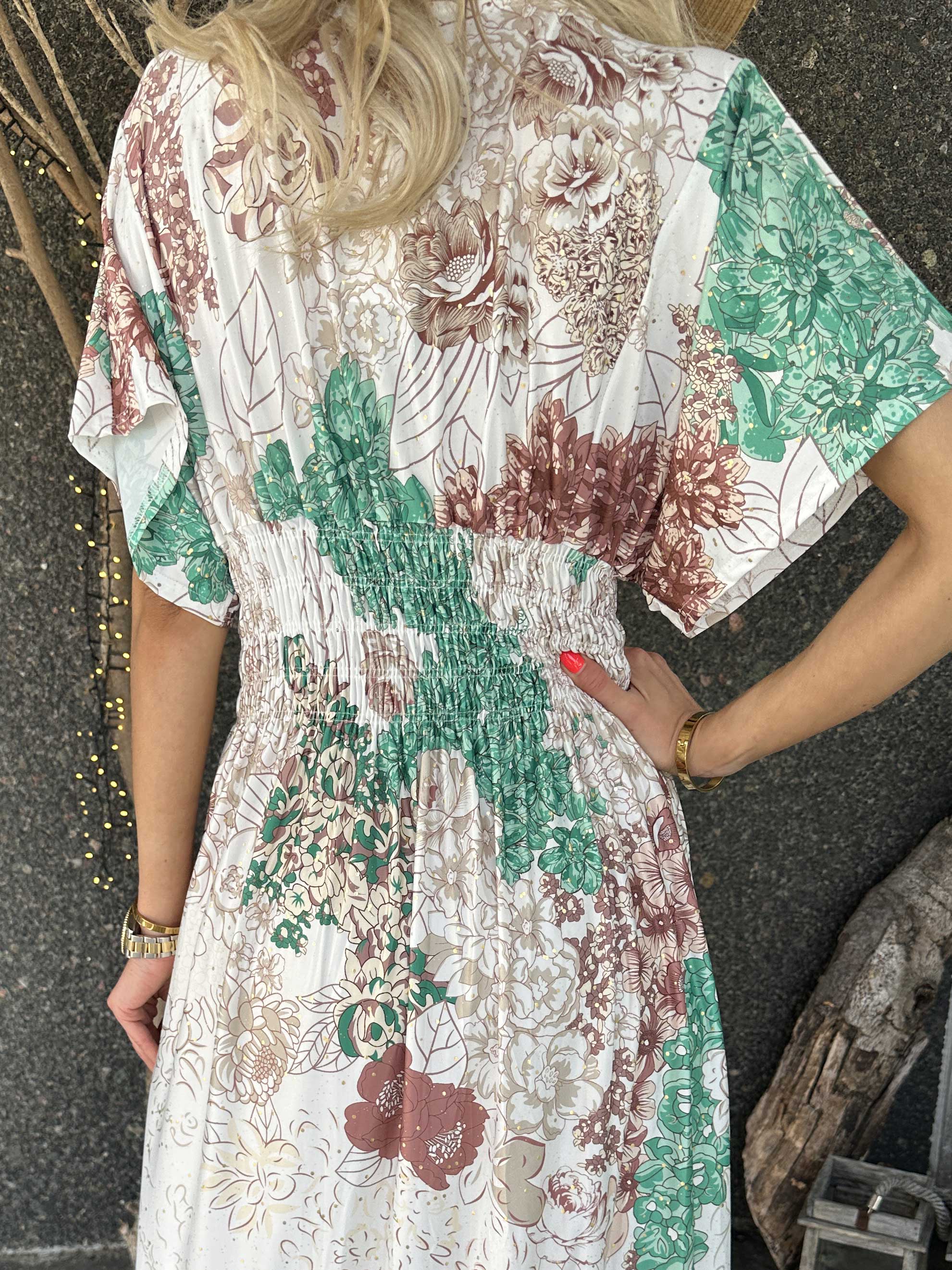 Pams Coachella - Stretchig klänning med färgat mönster