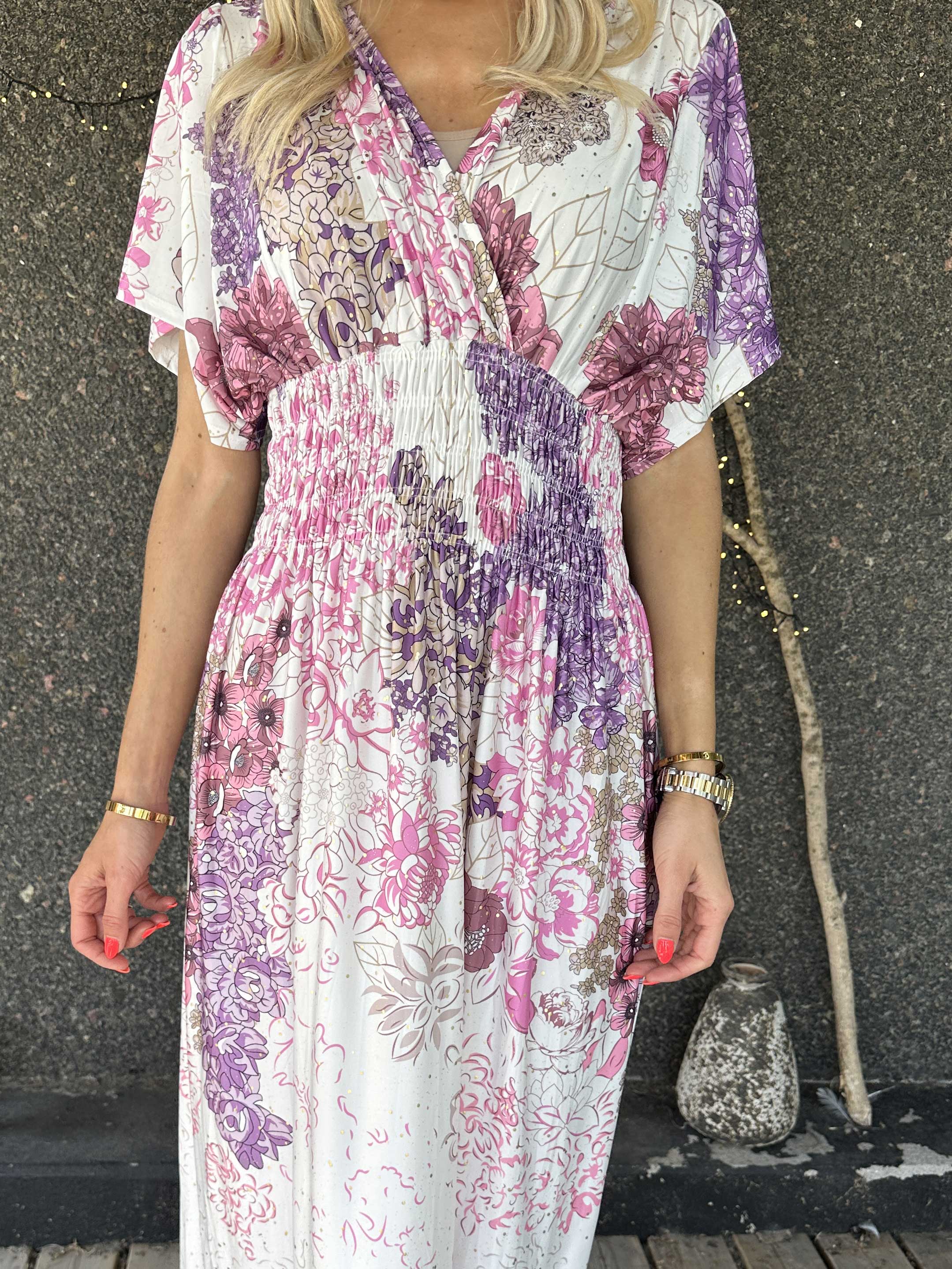 Pams Coachella - Stretchig klänning med färgat mönster