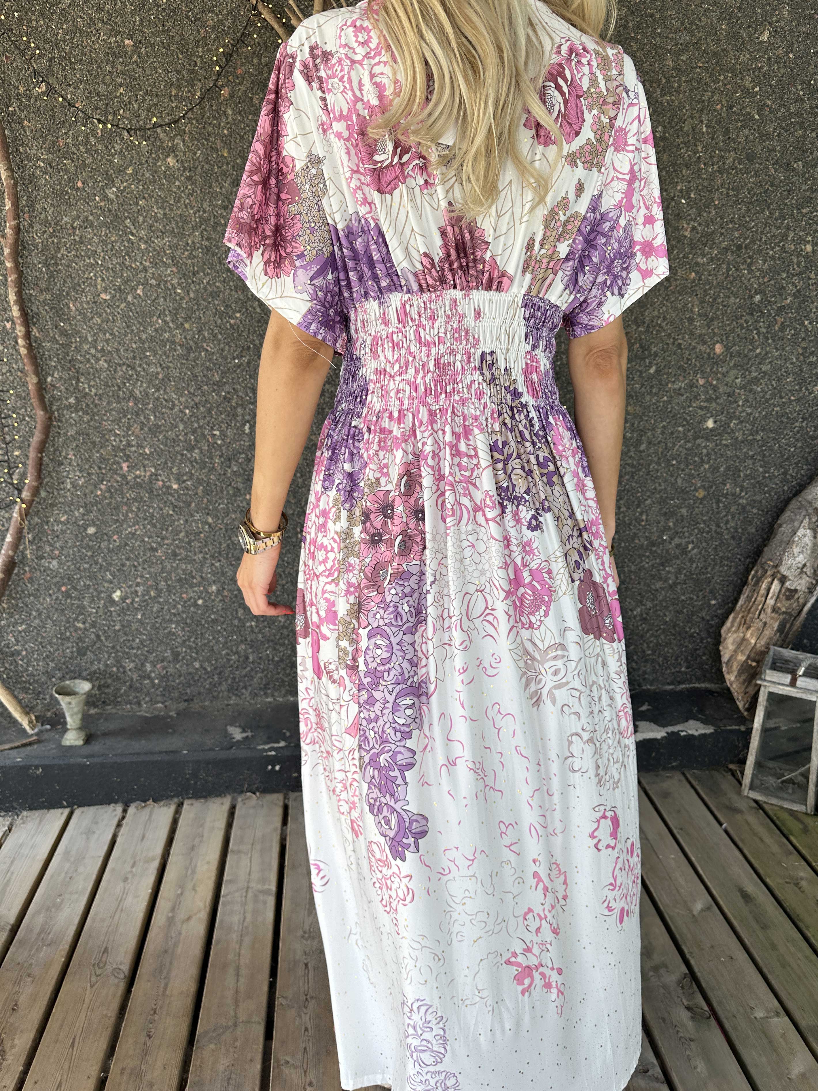 Pams Coachella - Stretchig klänning med färgat mönster