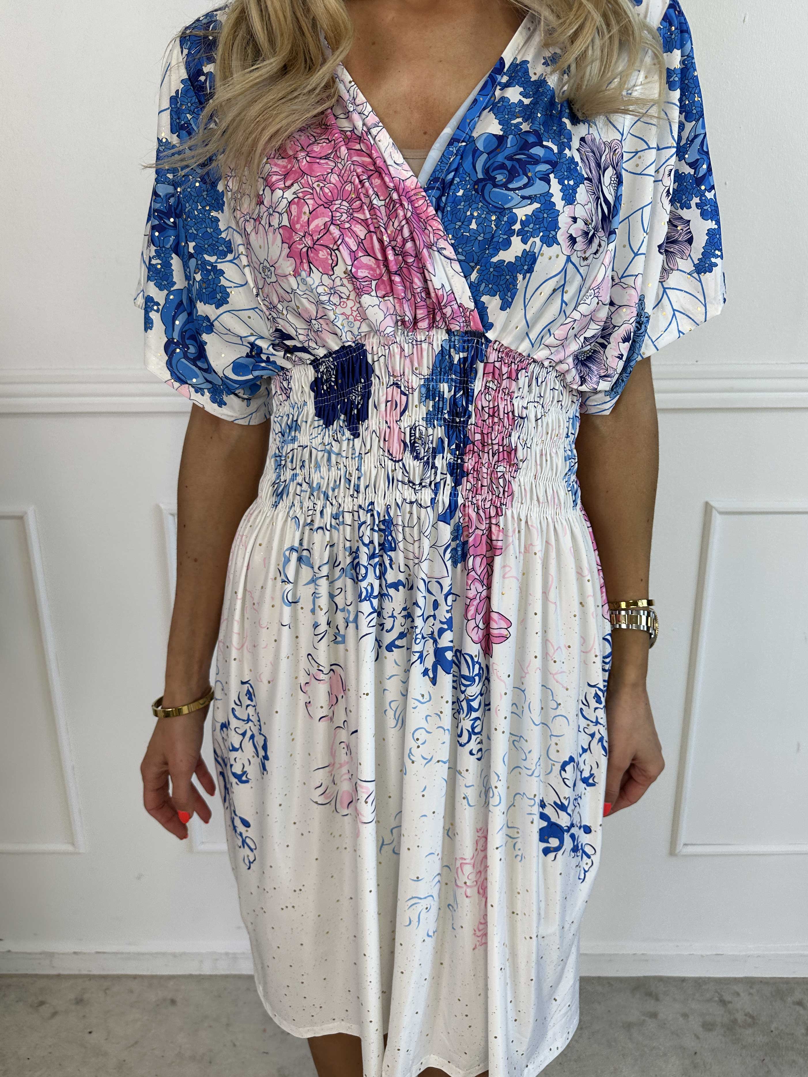 Pams Coachella Short - Stretchig klänning med färgat mönster