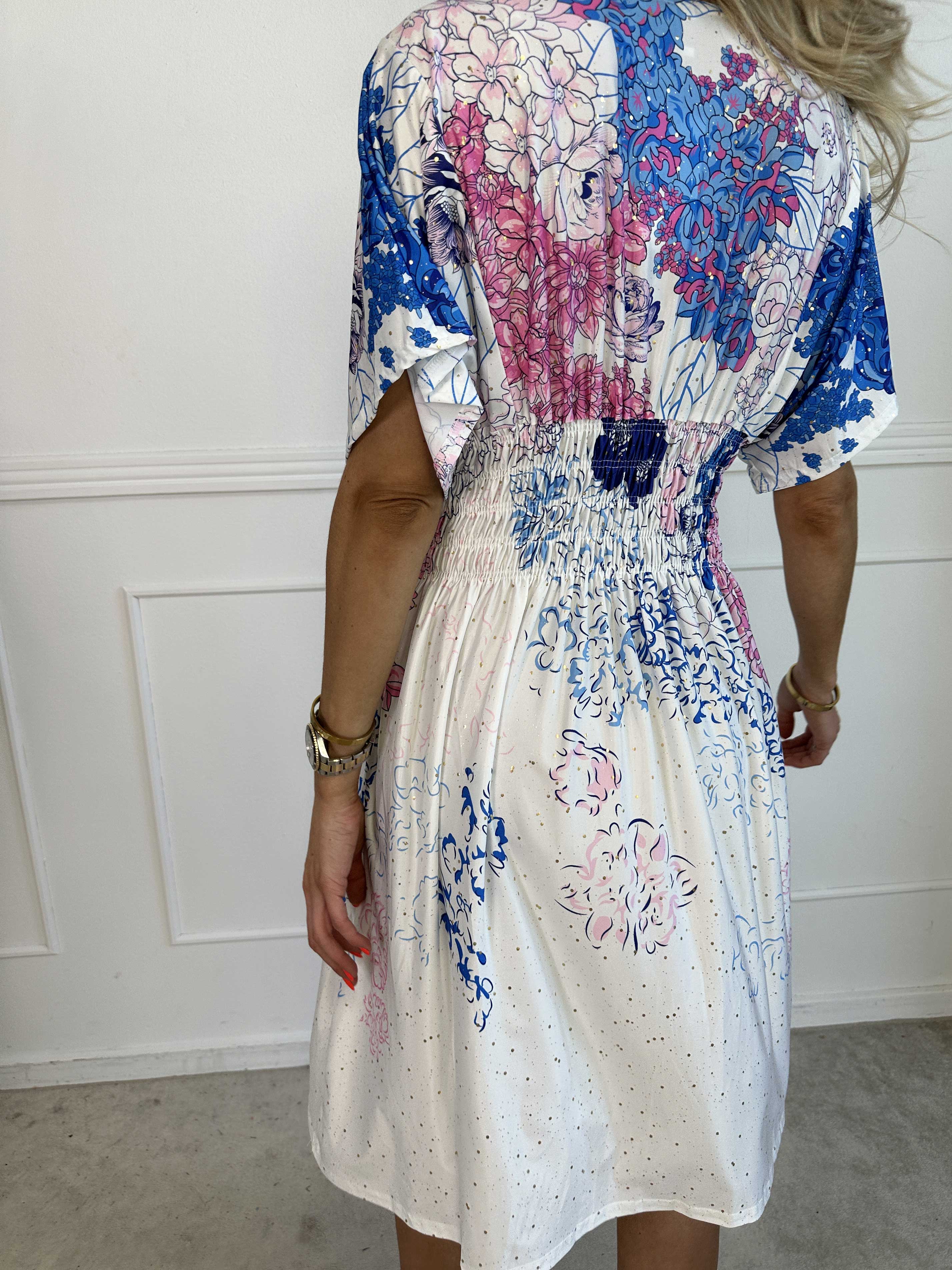 Pams Coachella Short - Stretchig klänning med färgat mönster