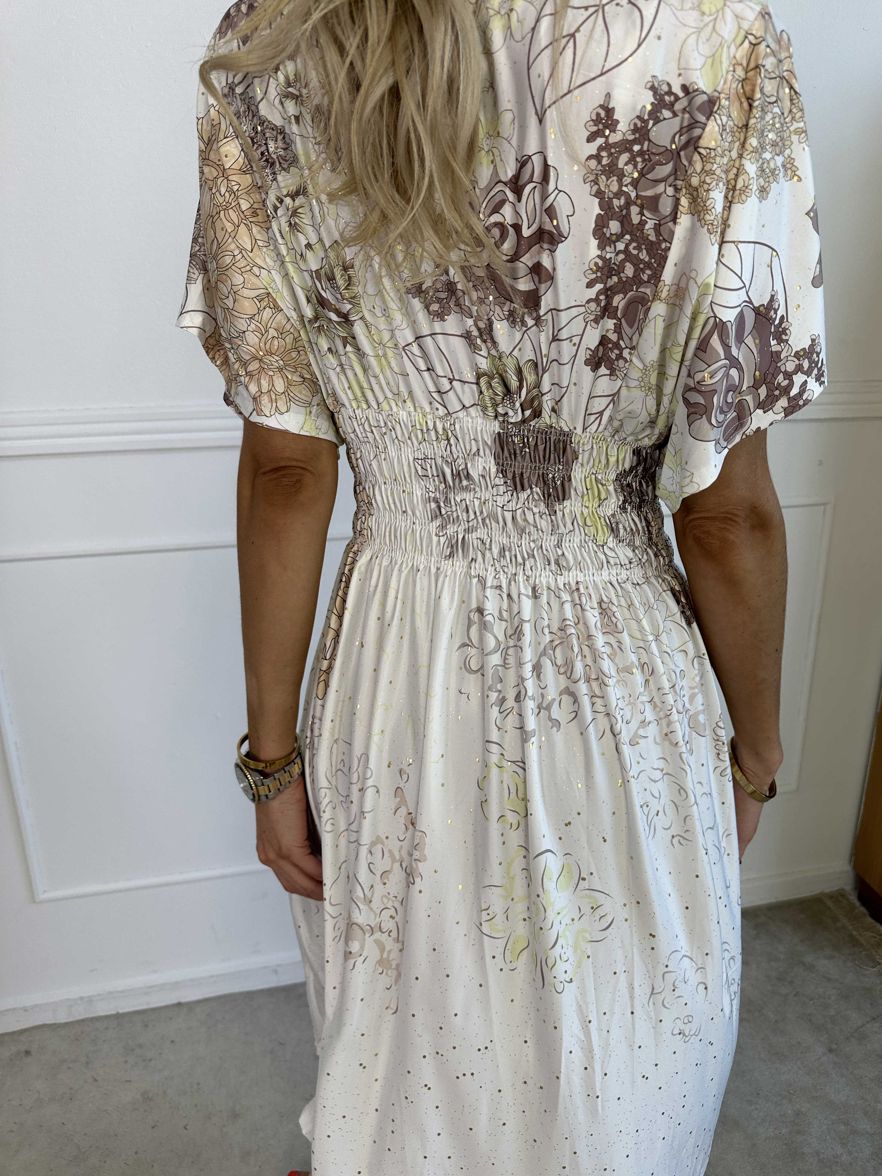 Pams Coachella Short - Stretchig klänning med färgat mönster