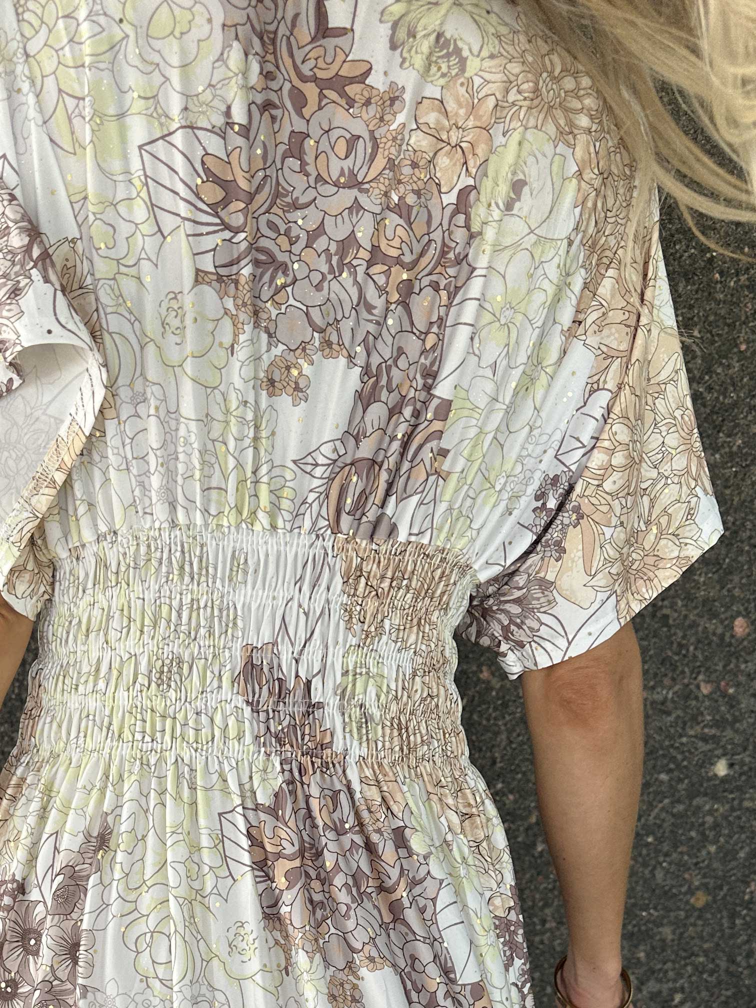 Pams Coachella - Stretchig klänning med färgat mönster