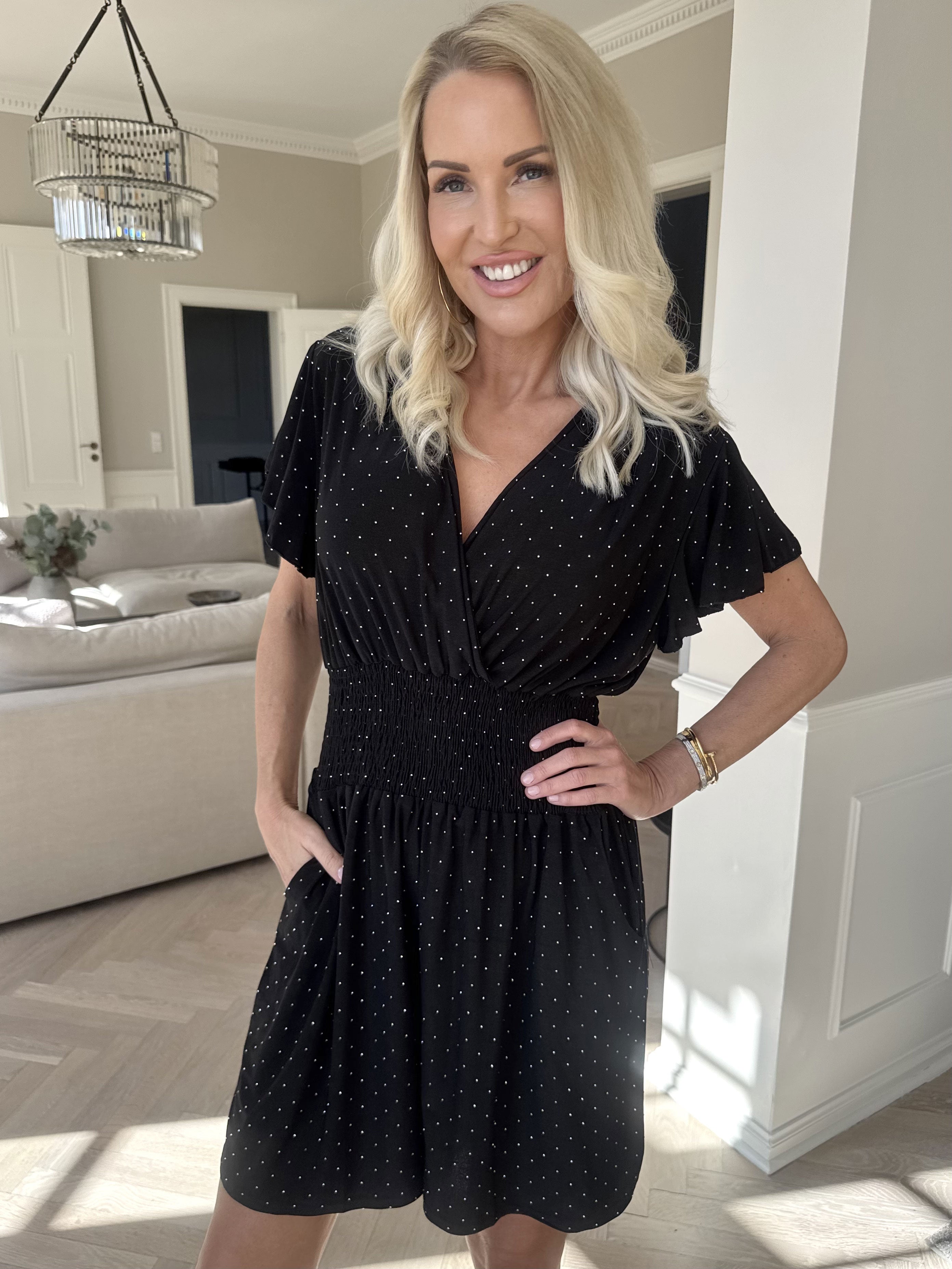 Pams Crystal Playsuit - Elastisk jumpsuit med gjutform