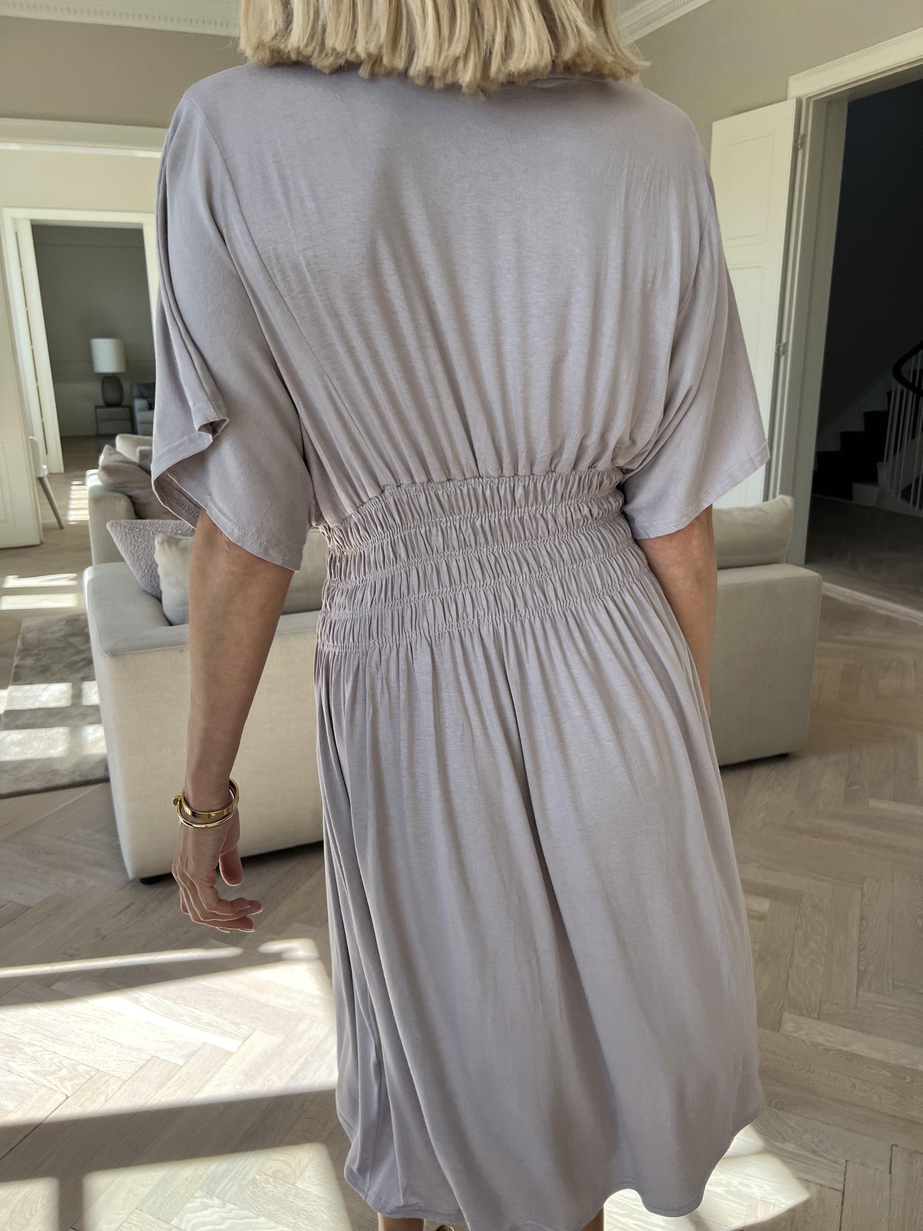 Pams Sparkle Viscose Short - Klänning i viskos med strass