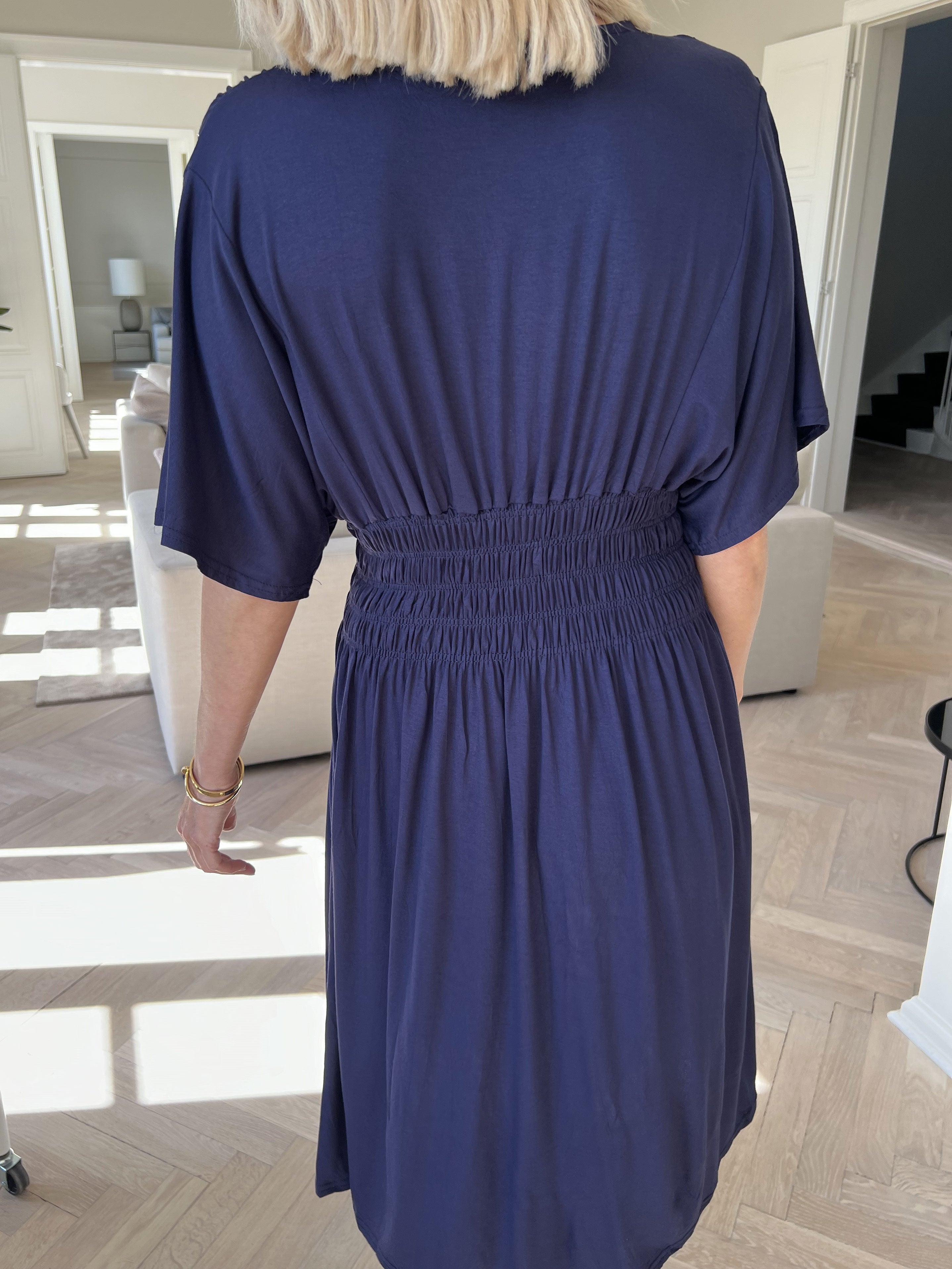 Pams Sparkle Viscose Short - Klänning i viskos med strass