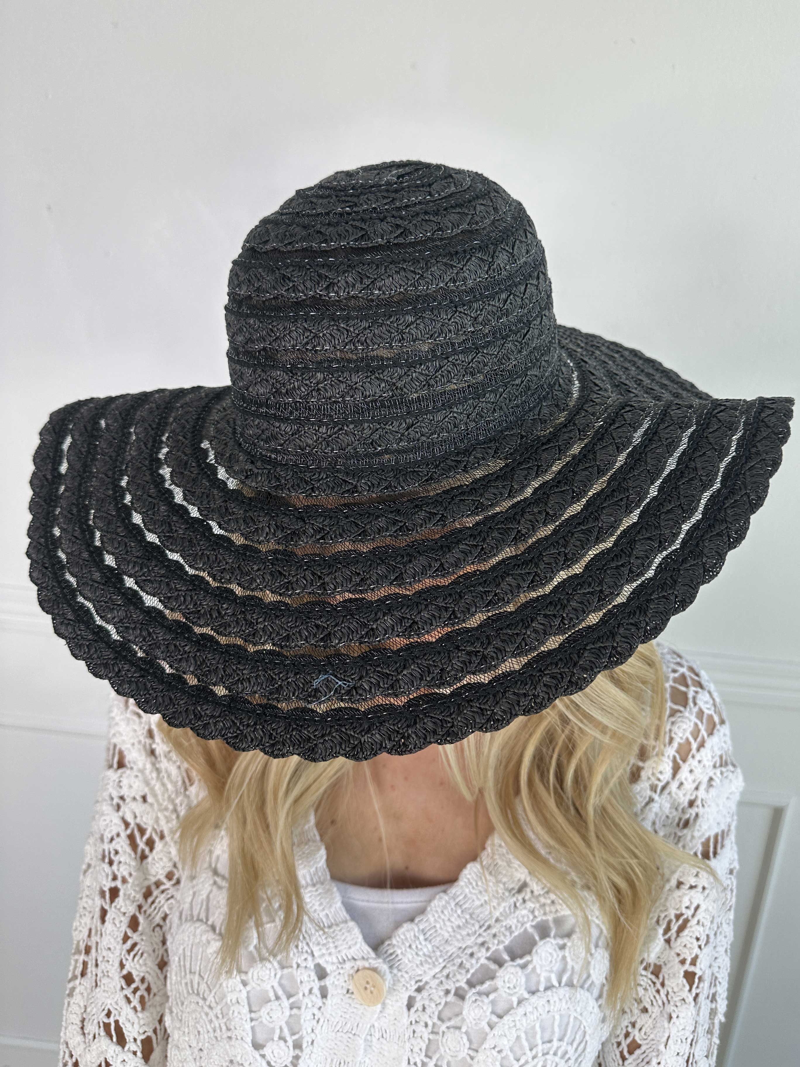 Rasmine - Stor sommarhatt i halm