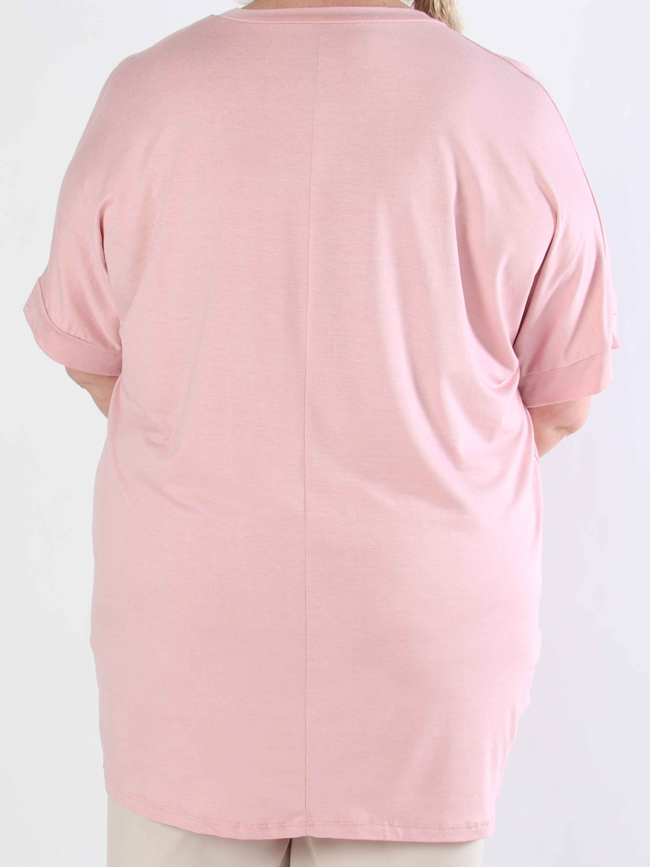 Reece - Mjuk plus size t-shirt i viskos med similisten