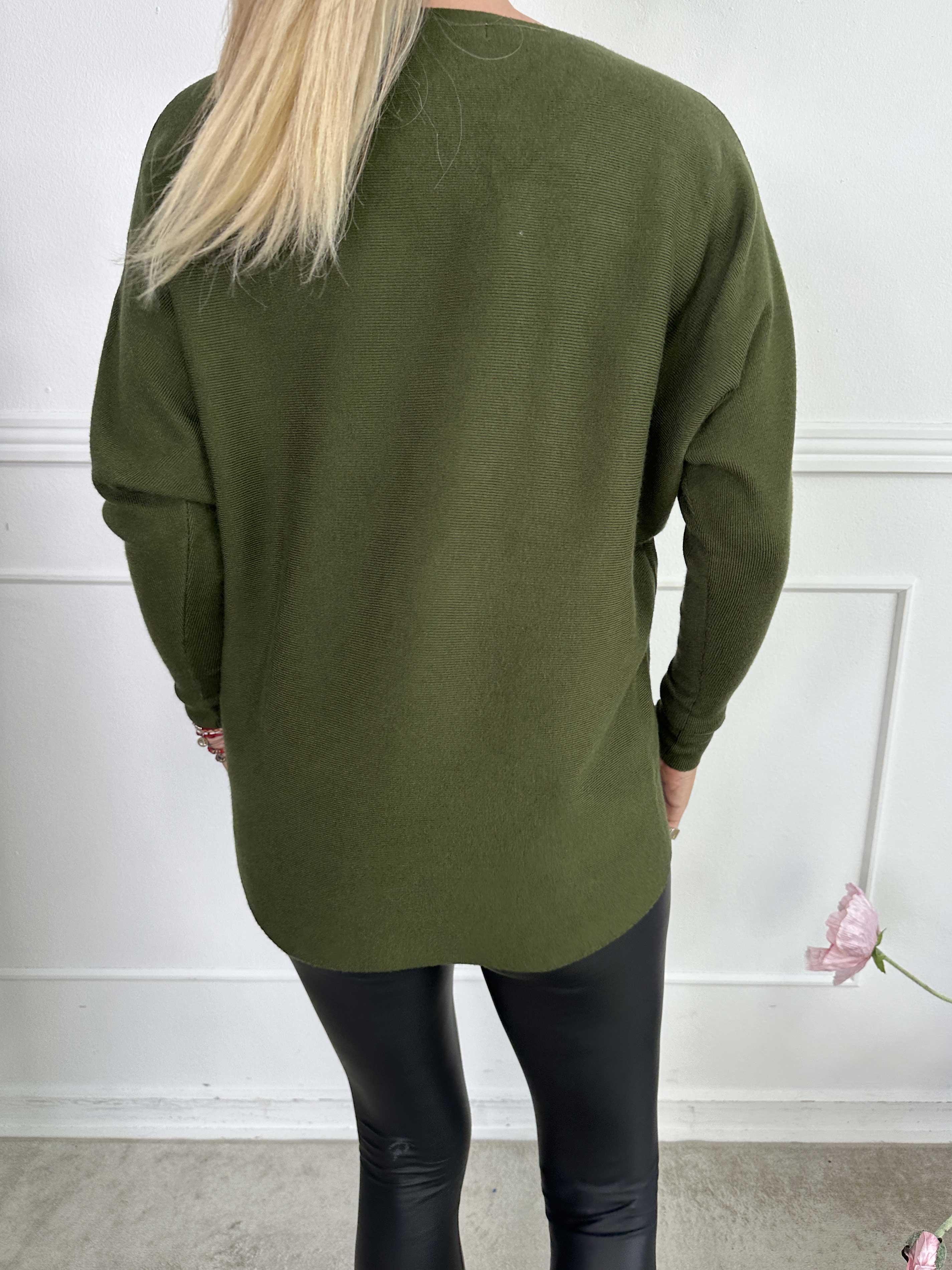 Rin - Mjuk tröja med strass