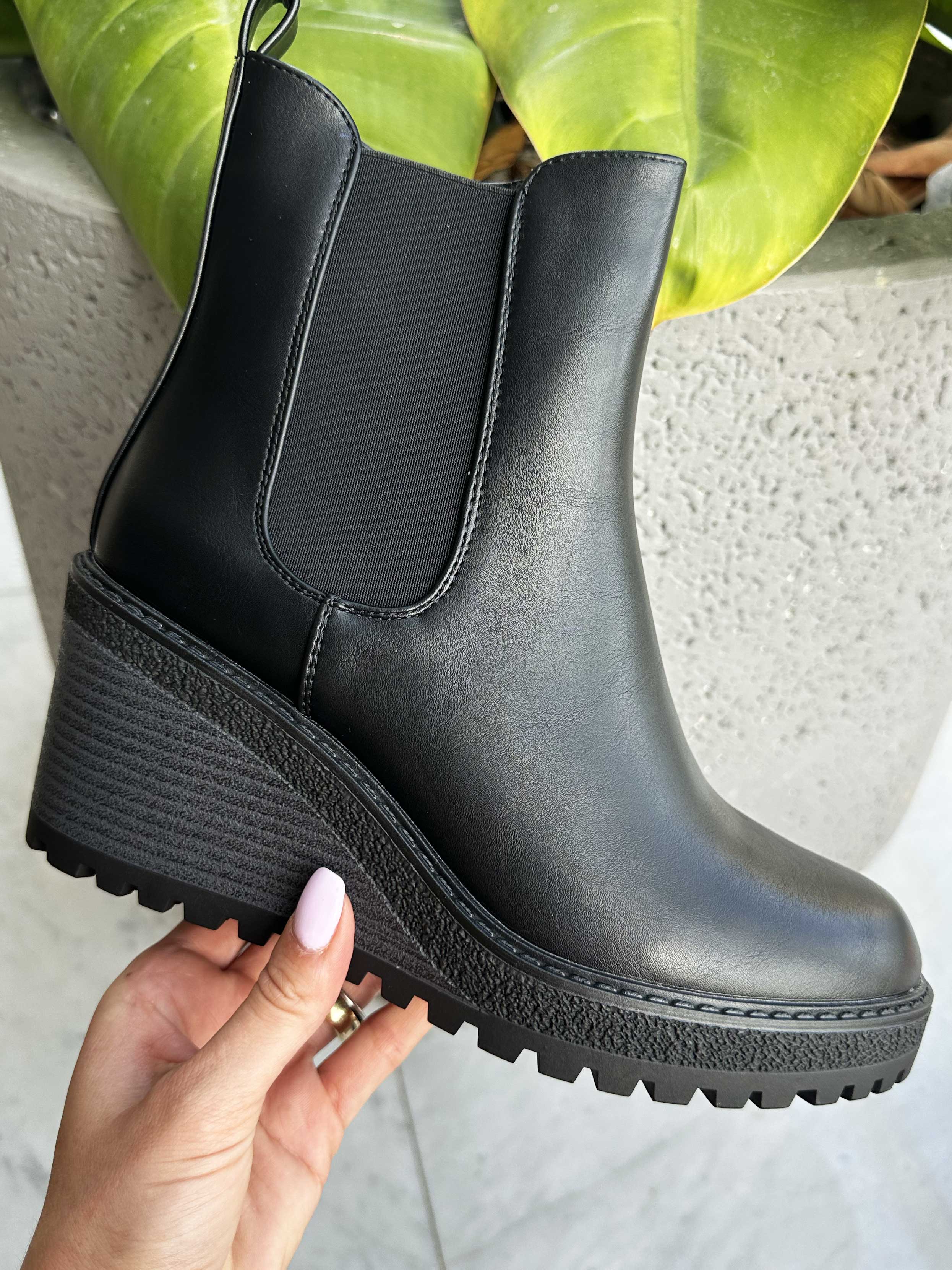 Rio - Stövlar med kilklack