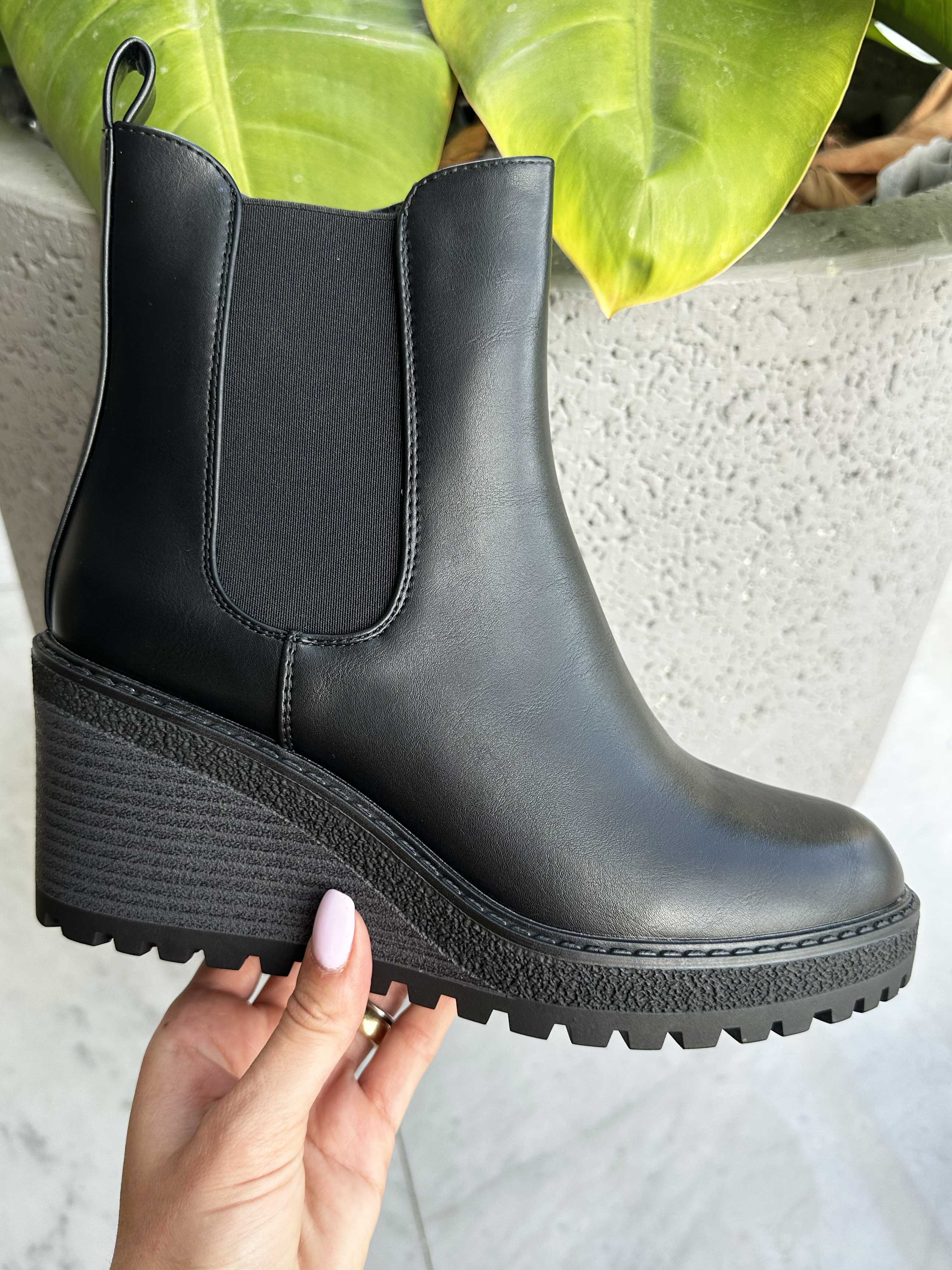 Rio - Stövlar med kilklack