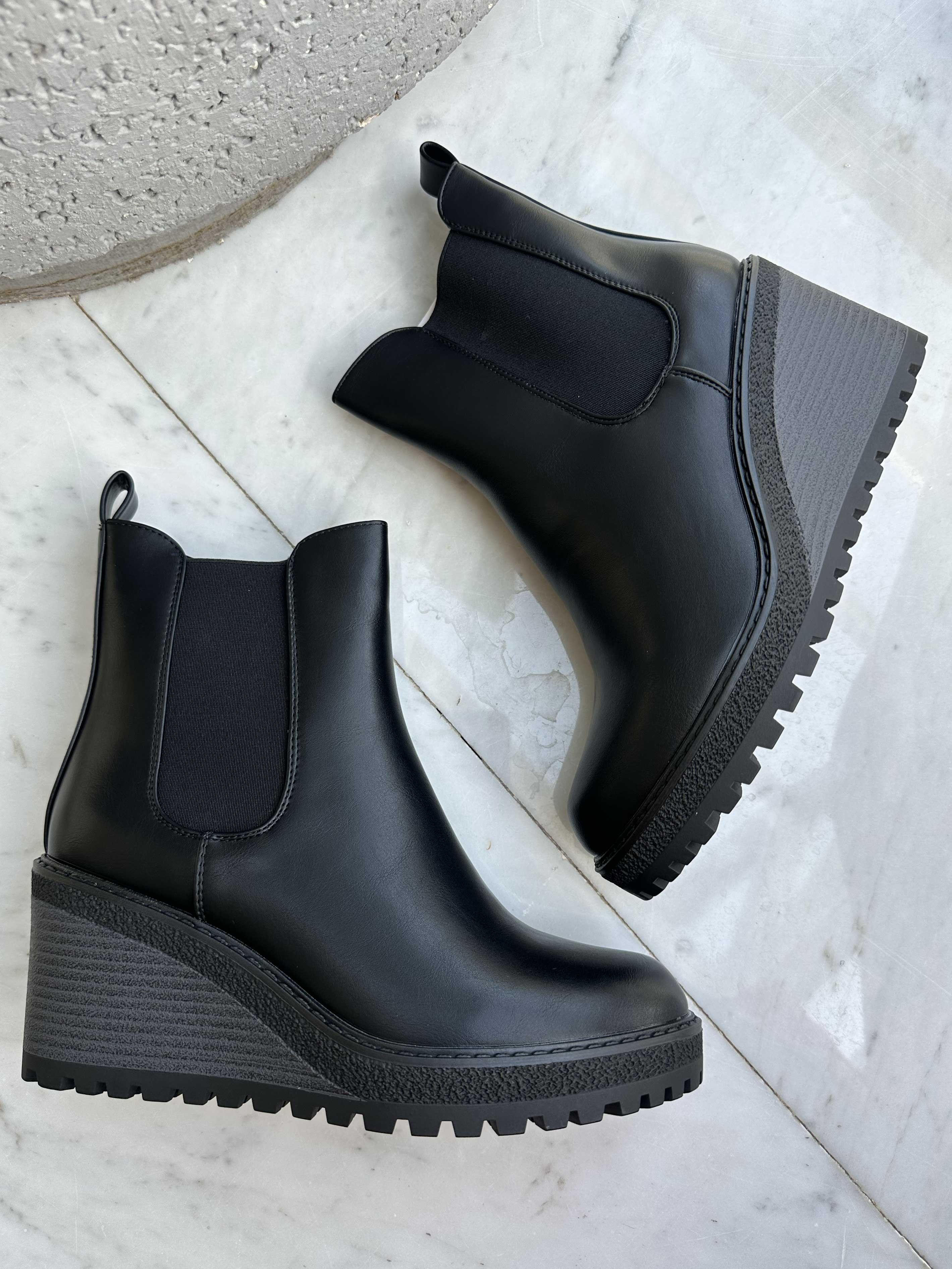 Rio - Stövlar med kilklack