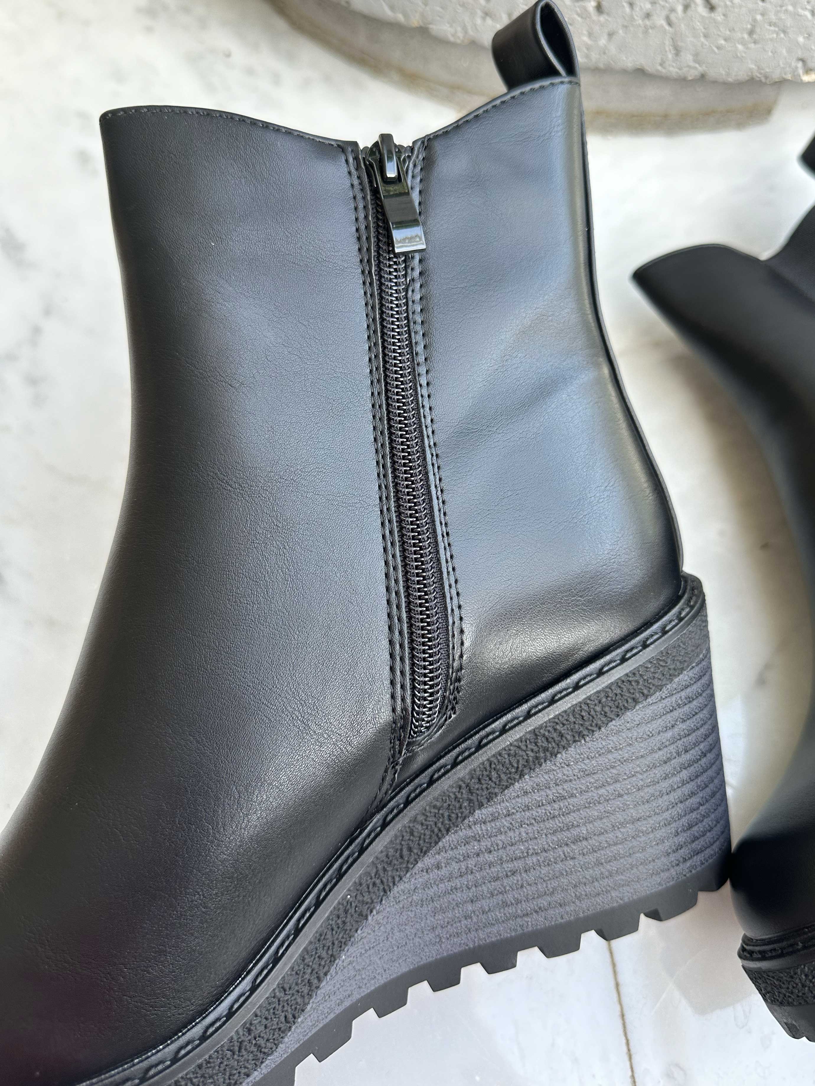 Rio - Stövlar med kilklack