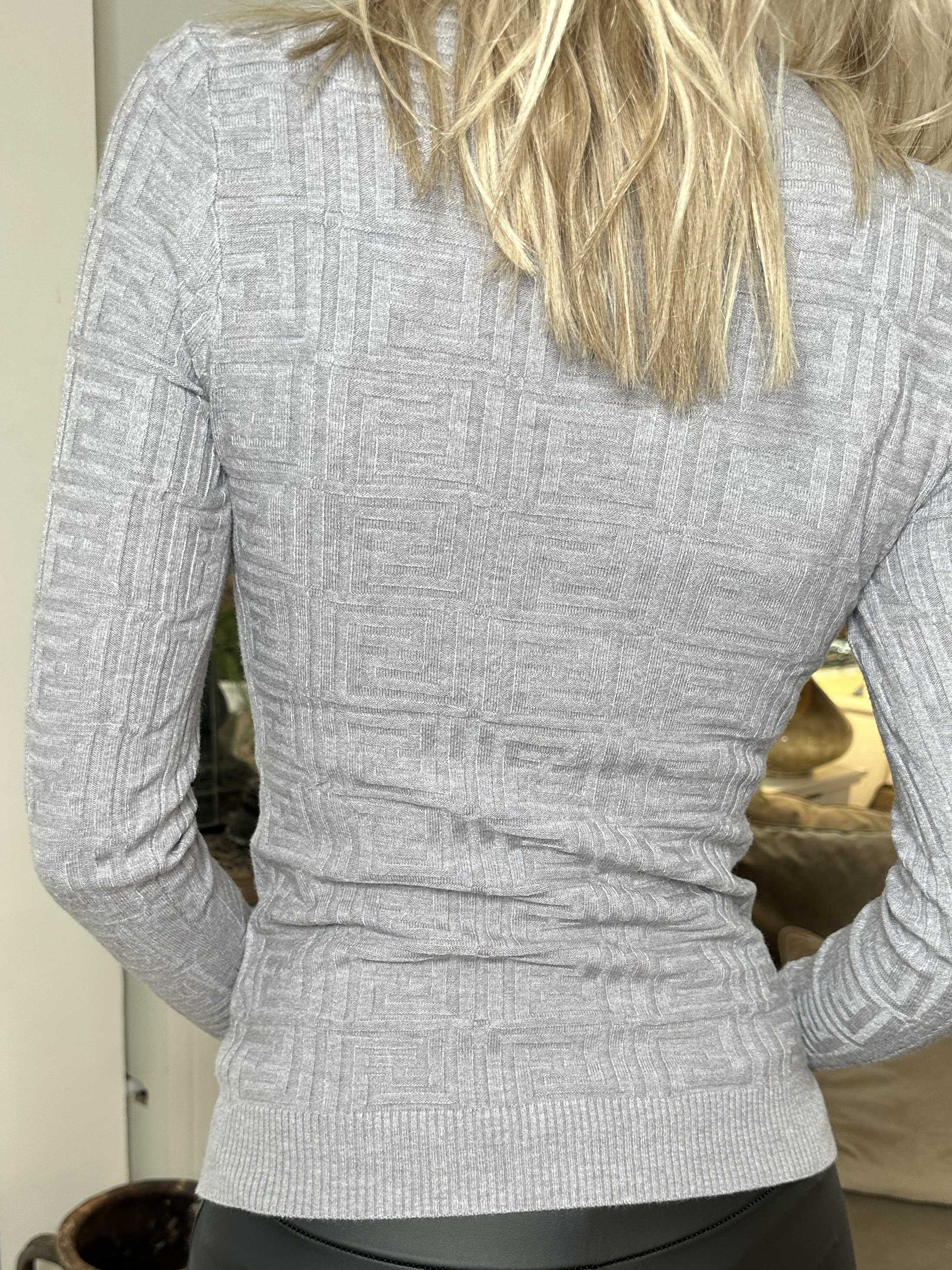 Serafina - Åtsittande blus med stretch