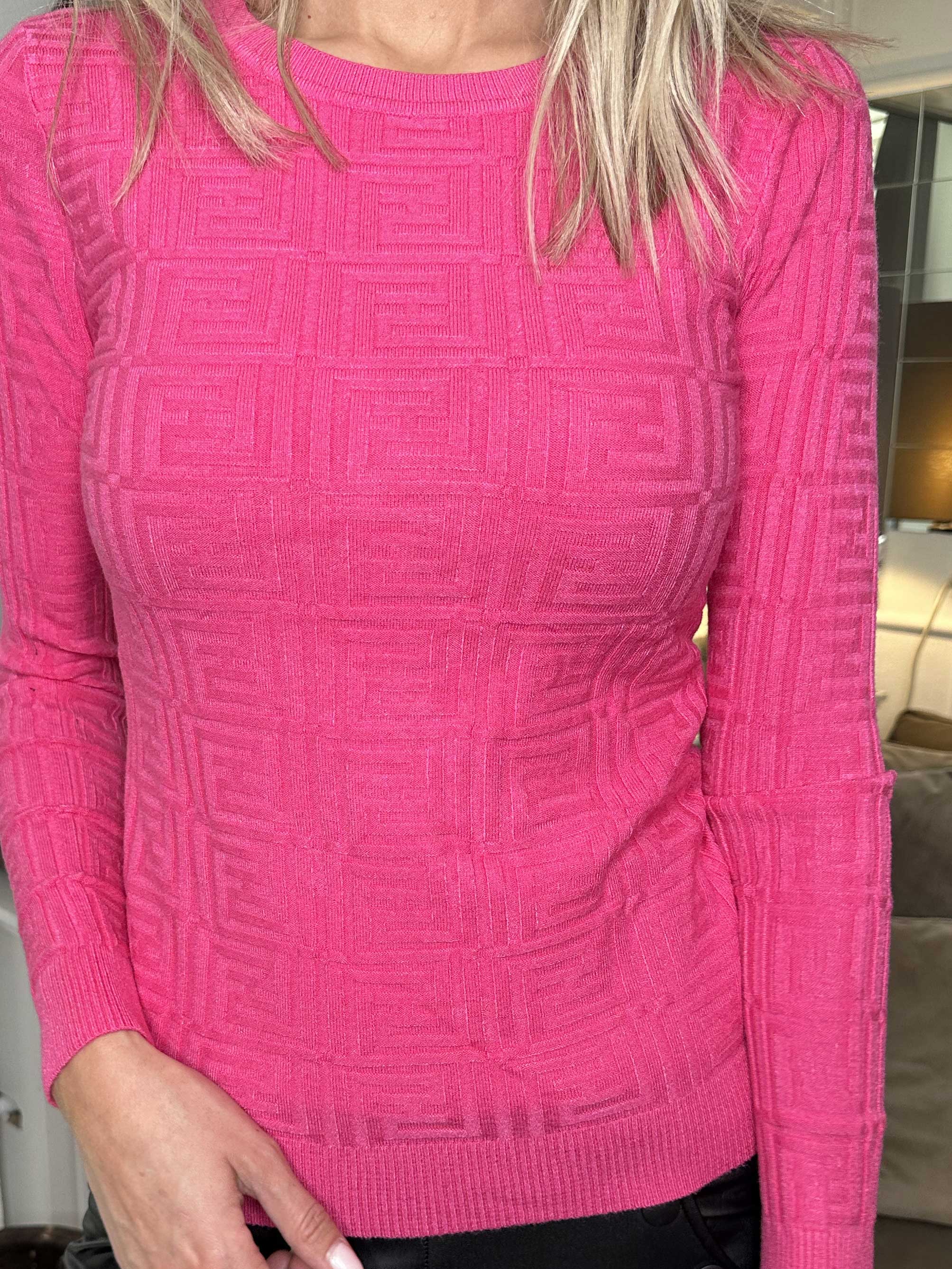 Serafina - Åtsittande blus med stretch