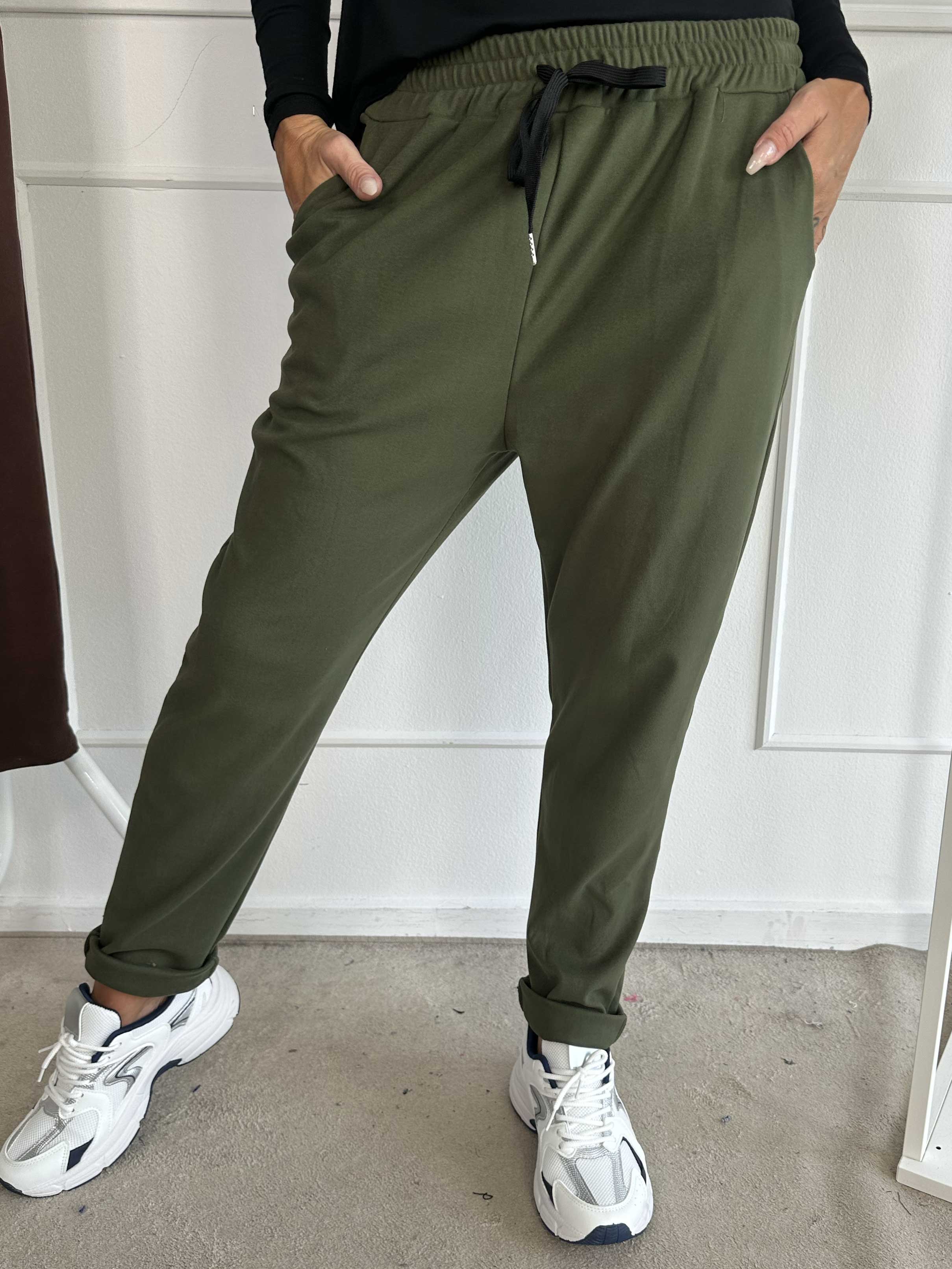 Sirine - Mjuka joggingbyxor med resår i midjan