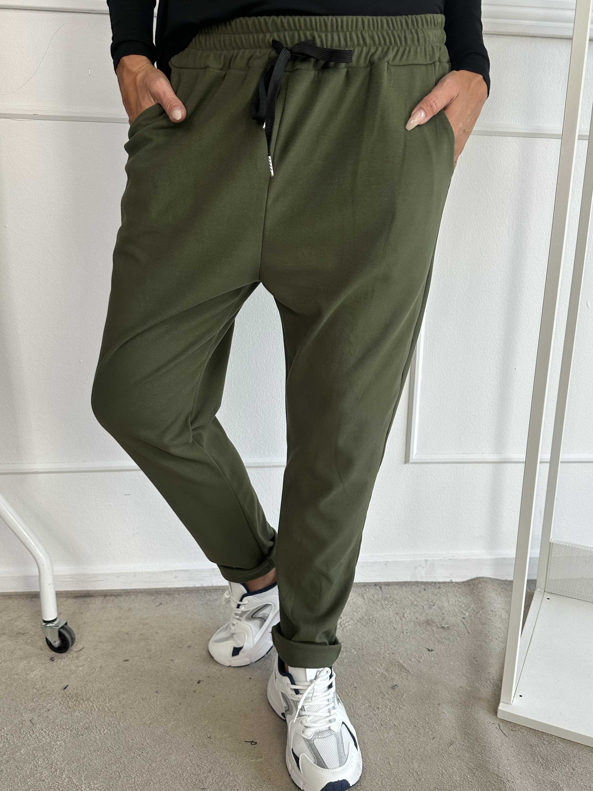 Sirine - Mjuka joggingbyxor med resår i midjan