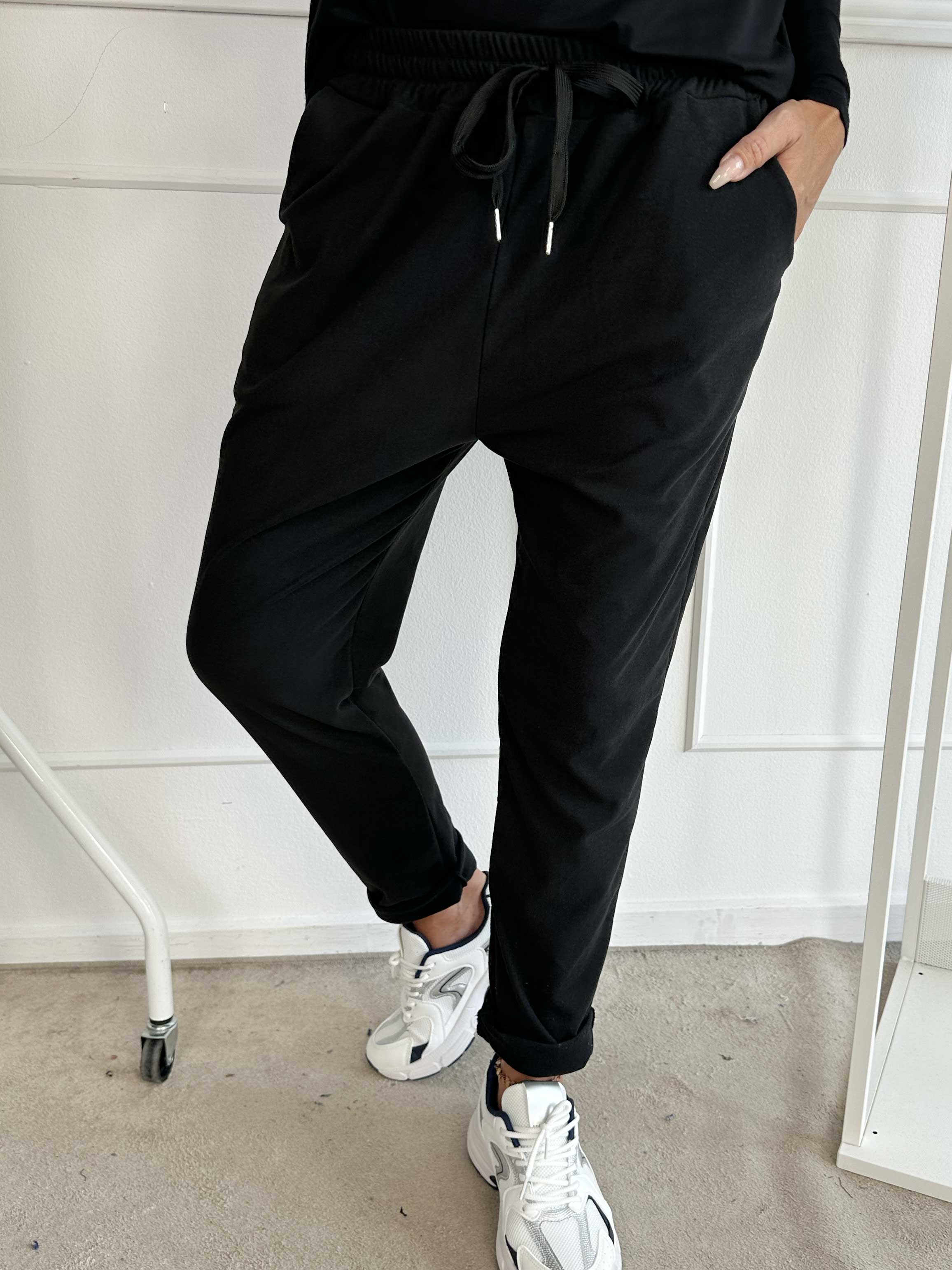 Sirine - Mjuka joggingbyxor med resår i midjan