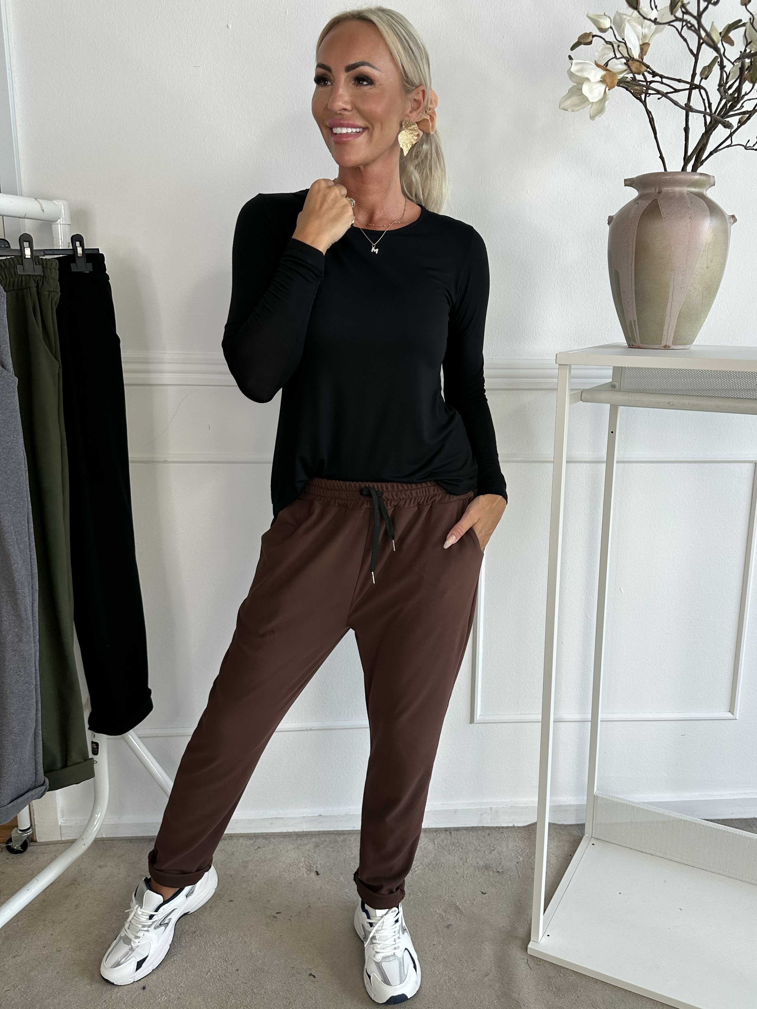 Sirine - Mjuka joggingbyxor med resår i midjan