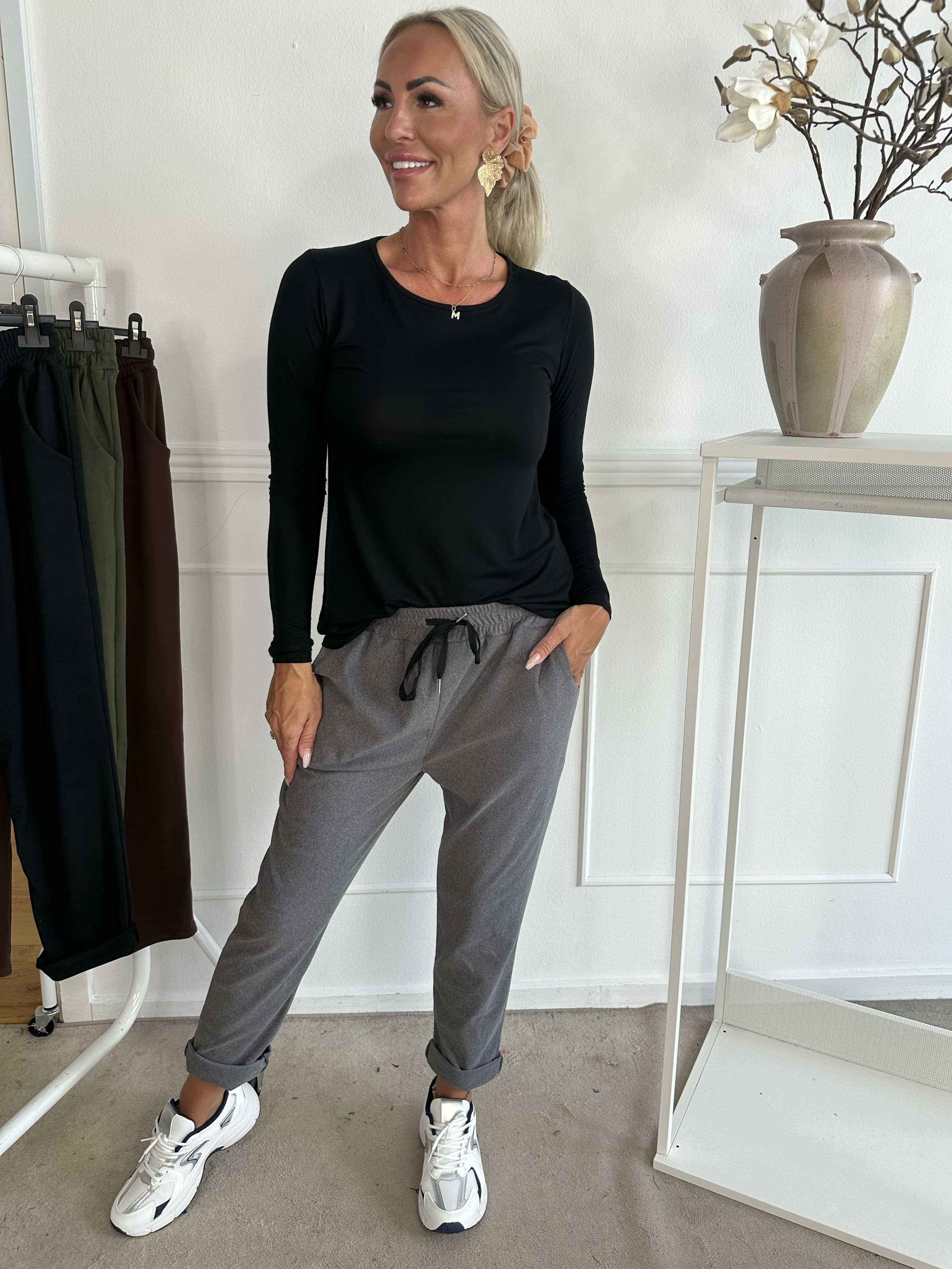 Sirine - Mjuka joggingbyxor med resår i midjan