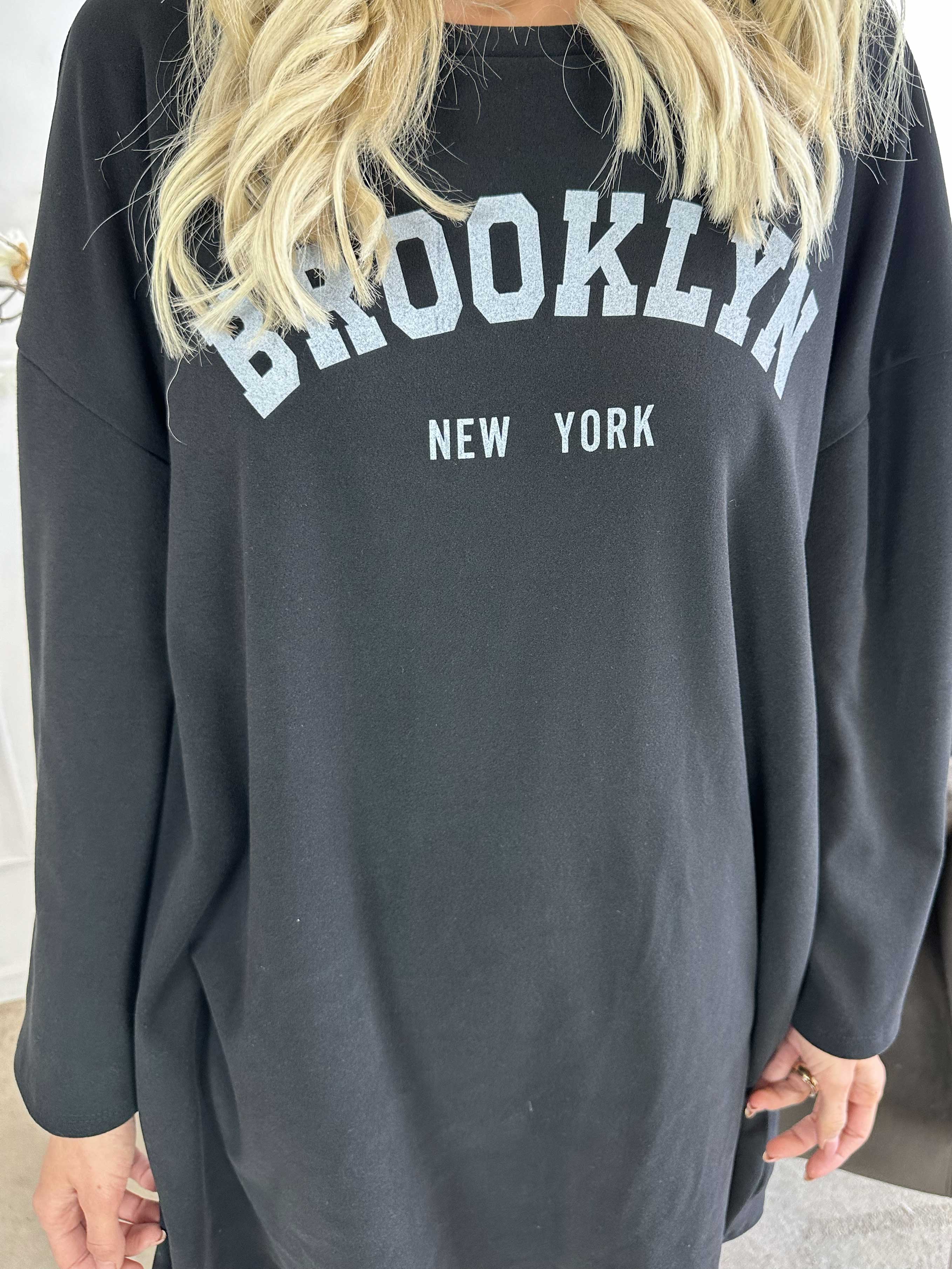 Thalia - Mycket mjuk sweatshirt med brooklyn stående
