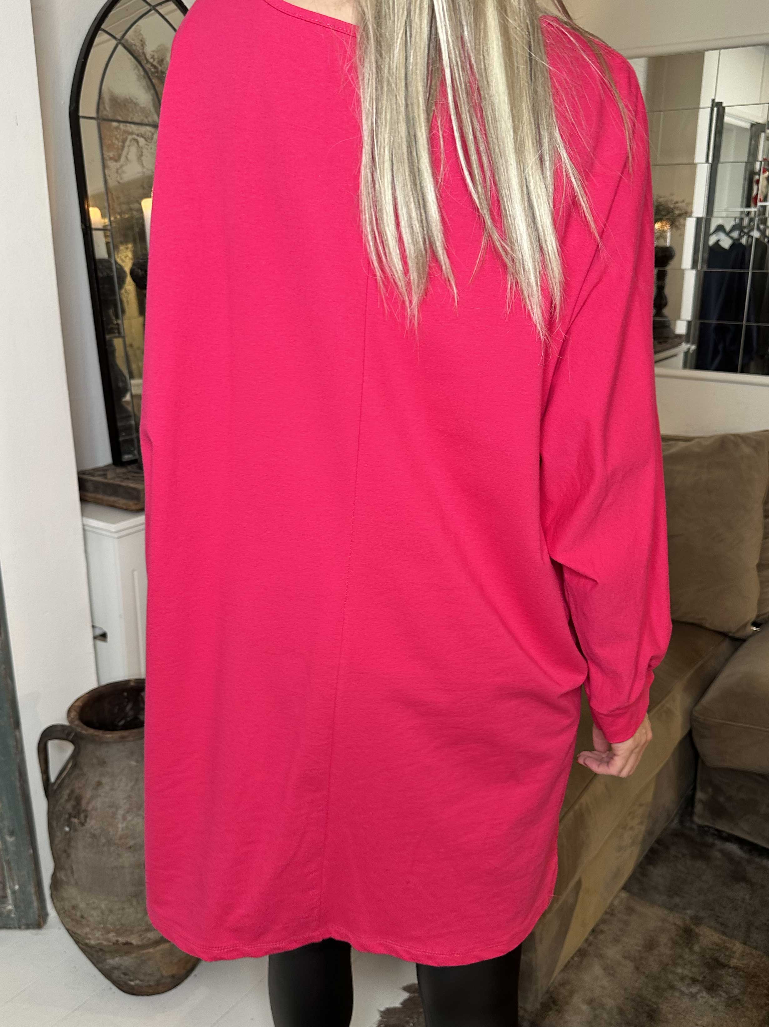 Torino - Oversized klänning med paljettstjärnor