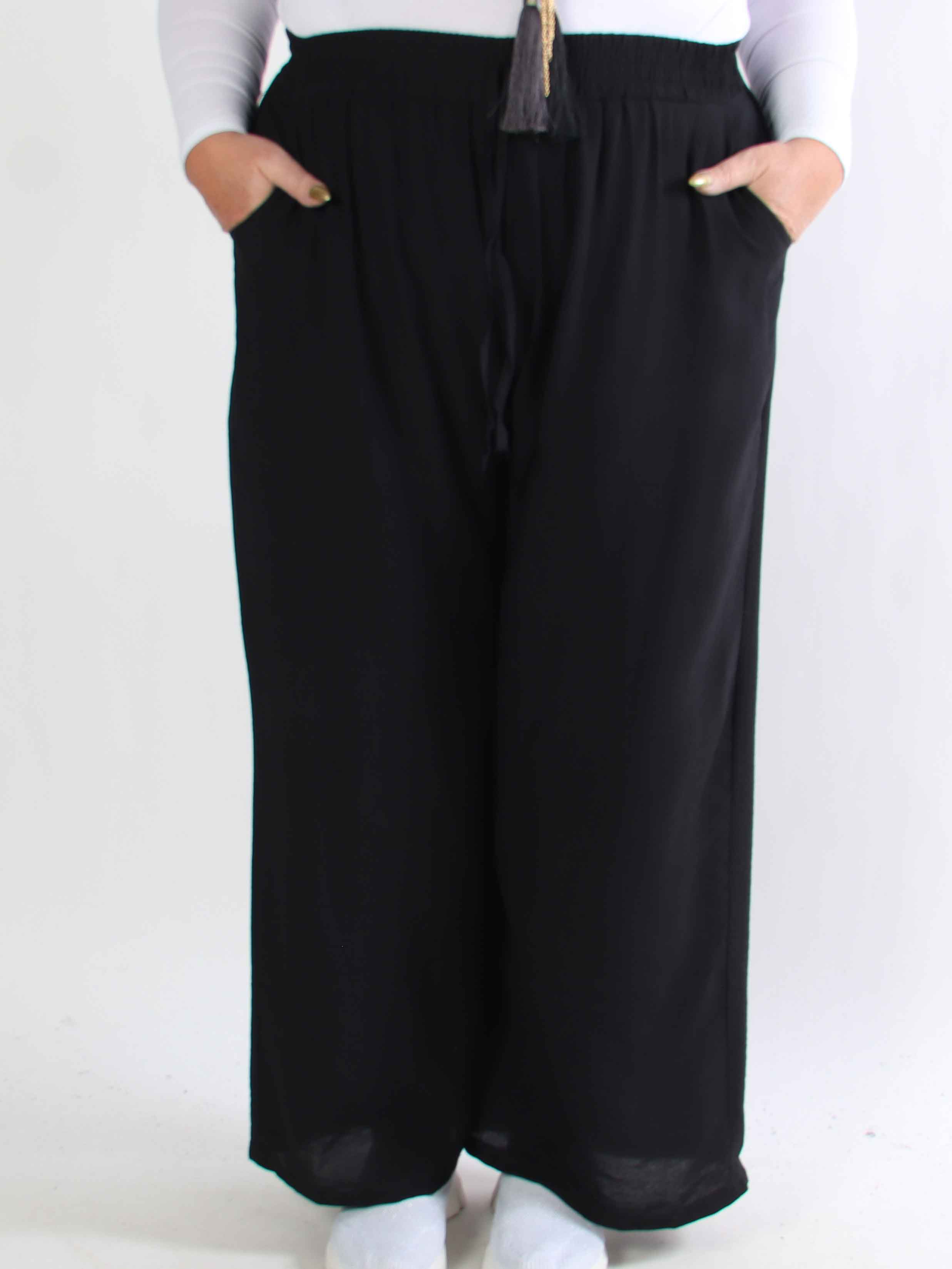 Tyra - Løse bukser i en viskoseblanding