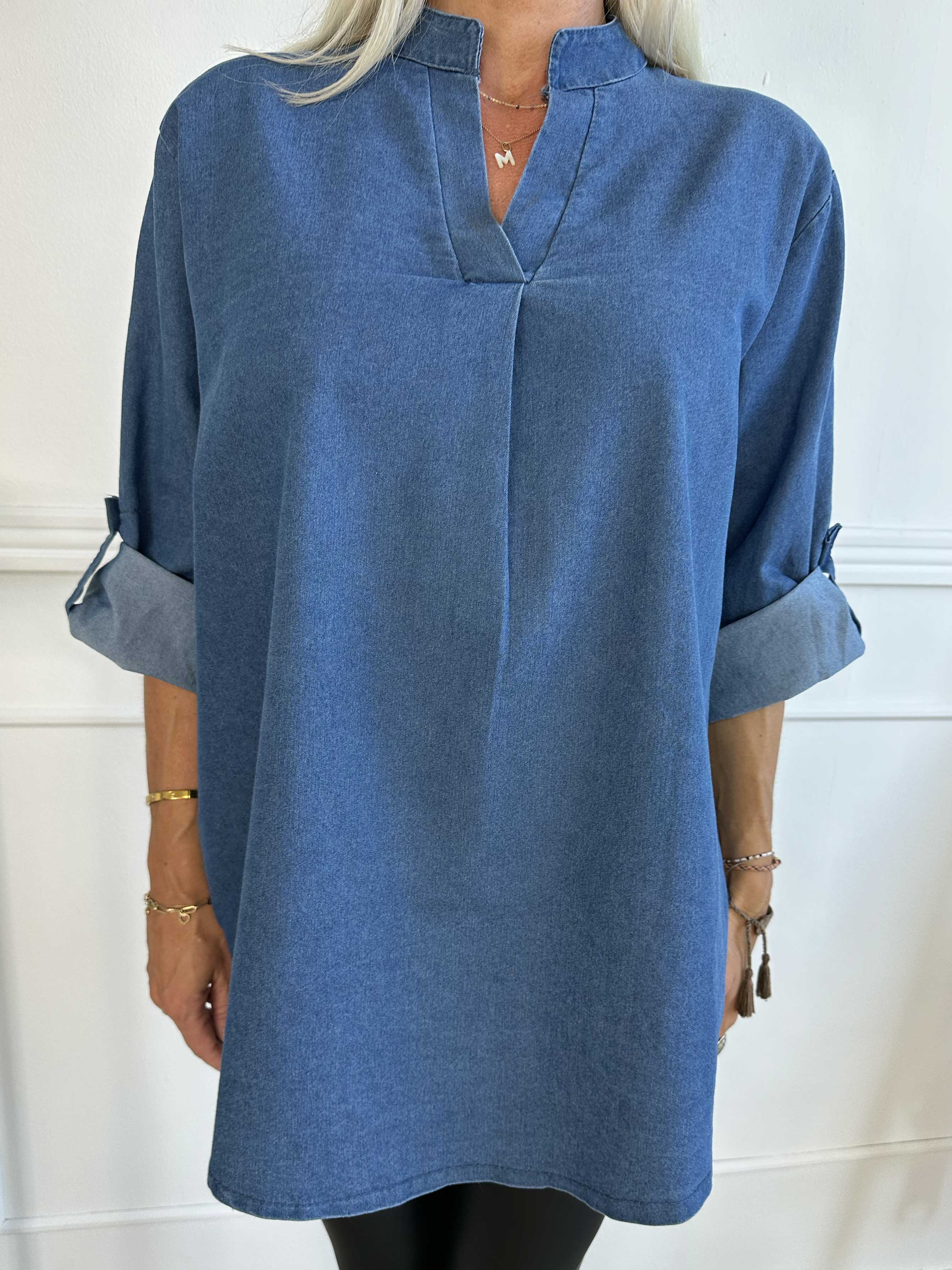 Vanesa Denim - Lätt tunika i denim