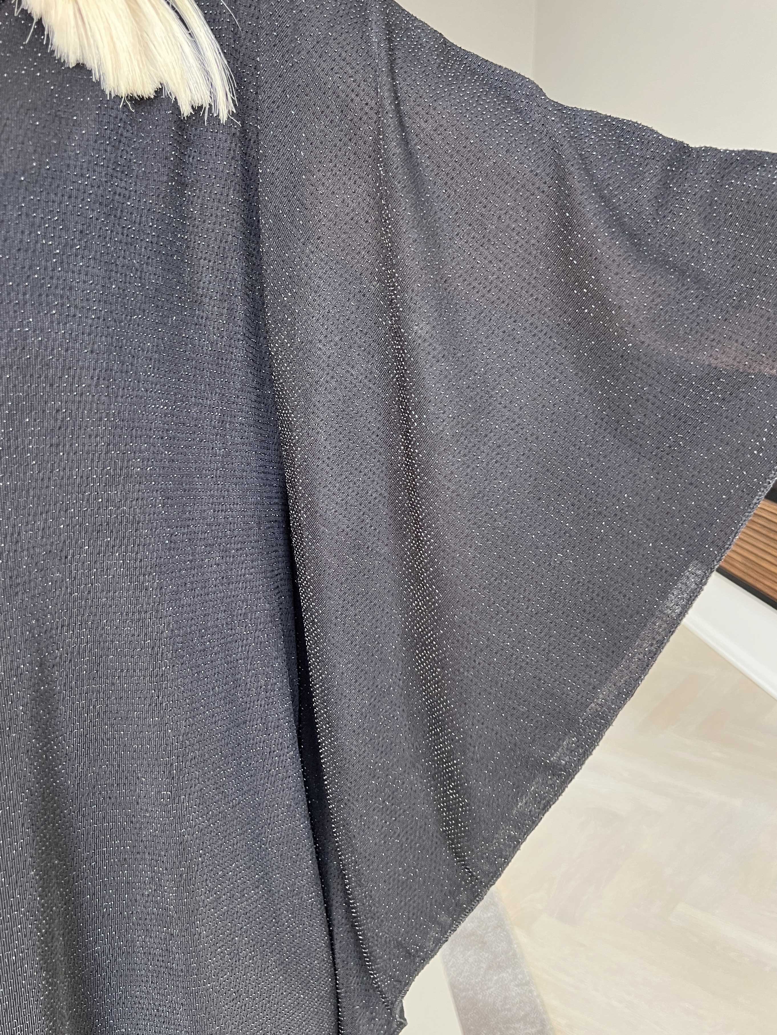 Almira Glitter - Tunikaklänning med glittertråd och lösa ärmar