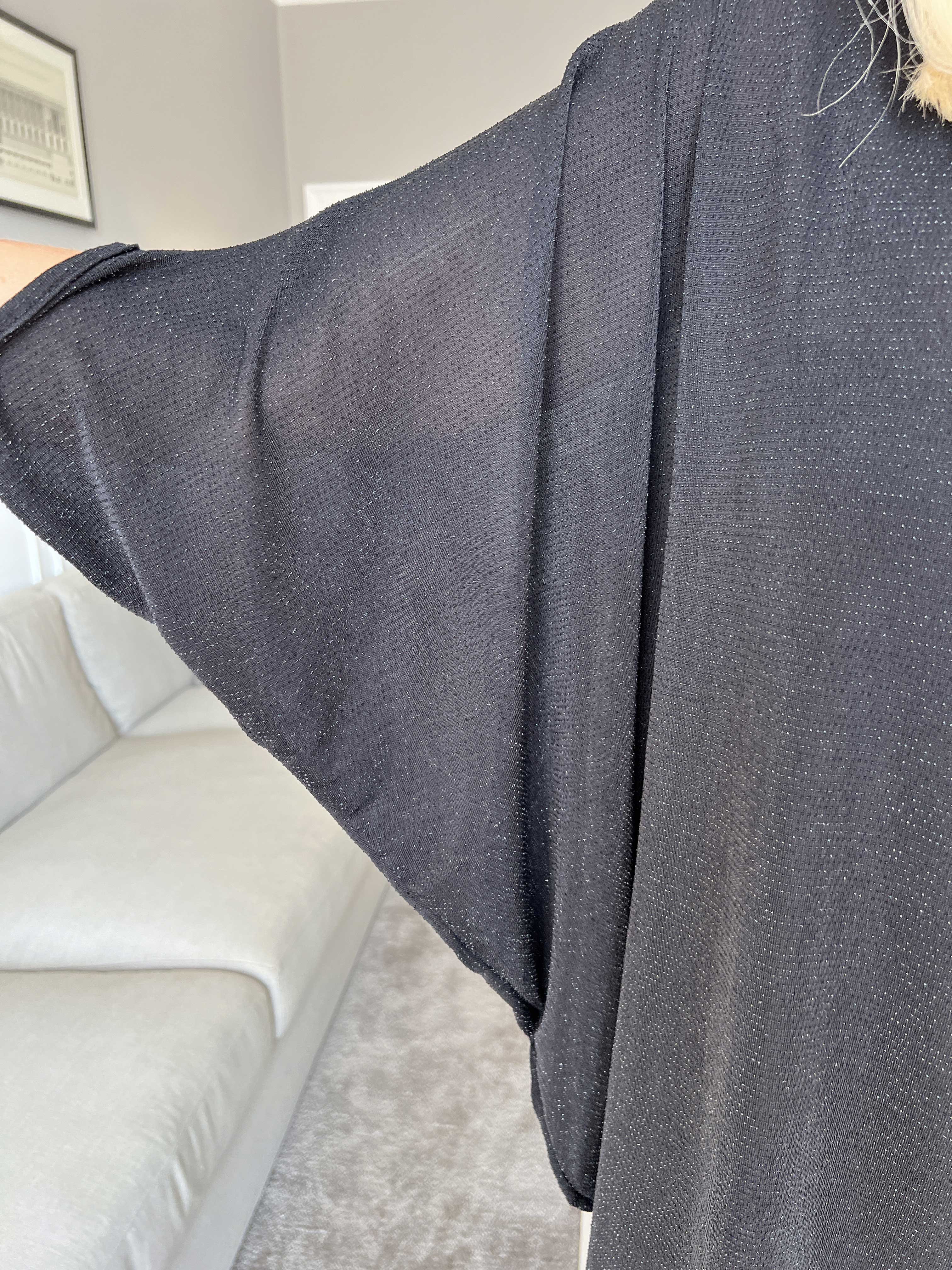 Arabella - Tunika i lös passform med fladdermusärmar