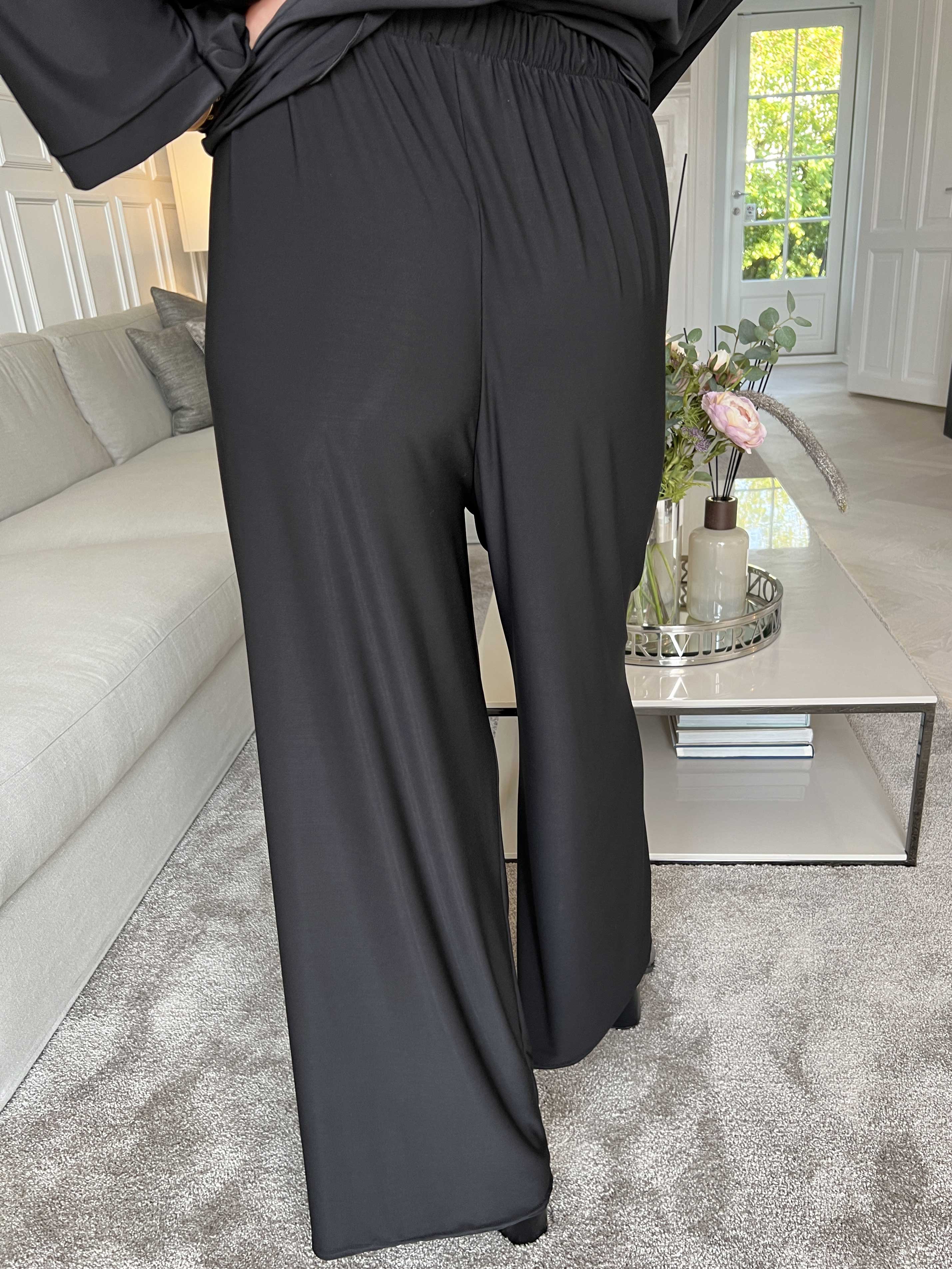 Augustina - Lösa elastiska byxor