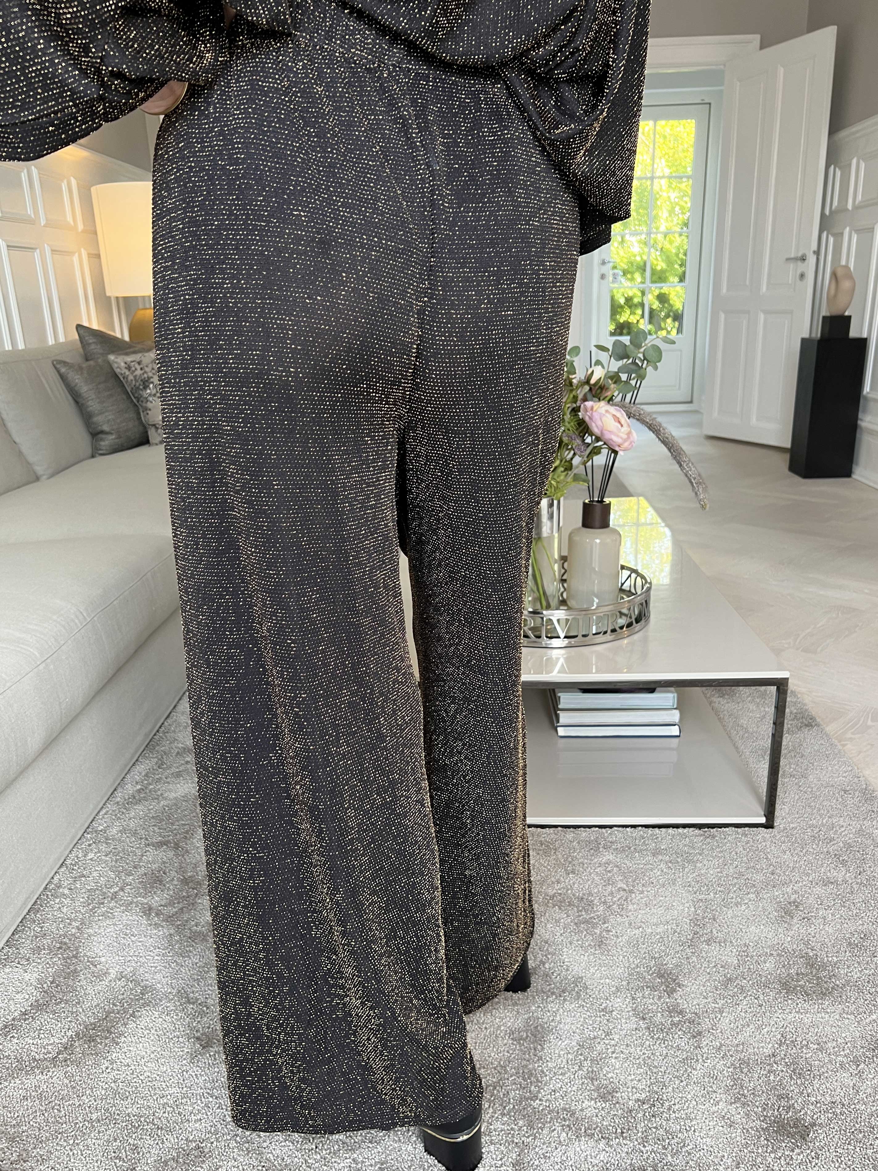 Augustina - Lösa elastiska byxor