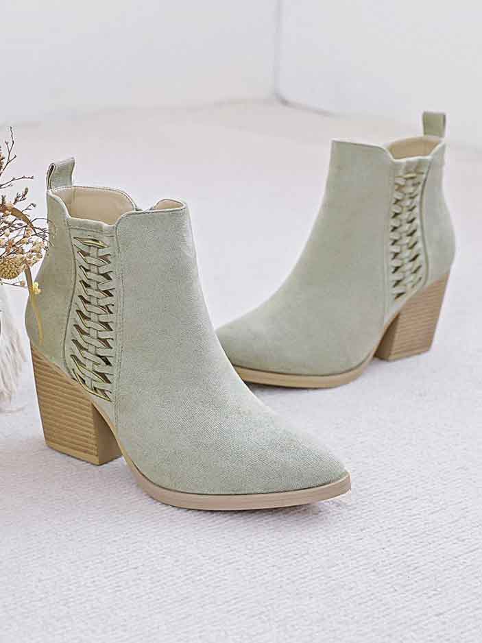 Maja - Cowboyboots i mockalook