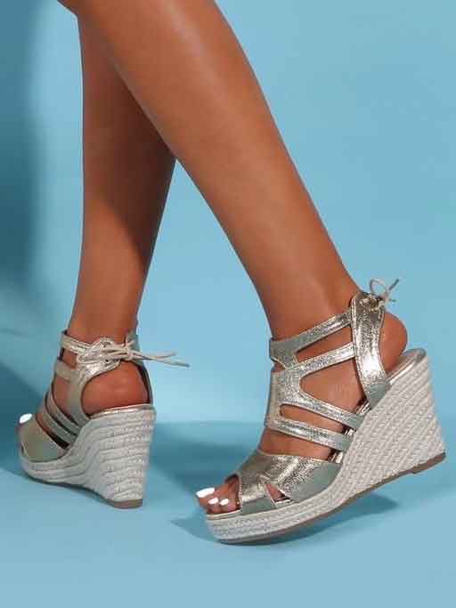 Isabelle - Söta sandaler med kilklack